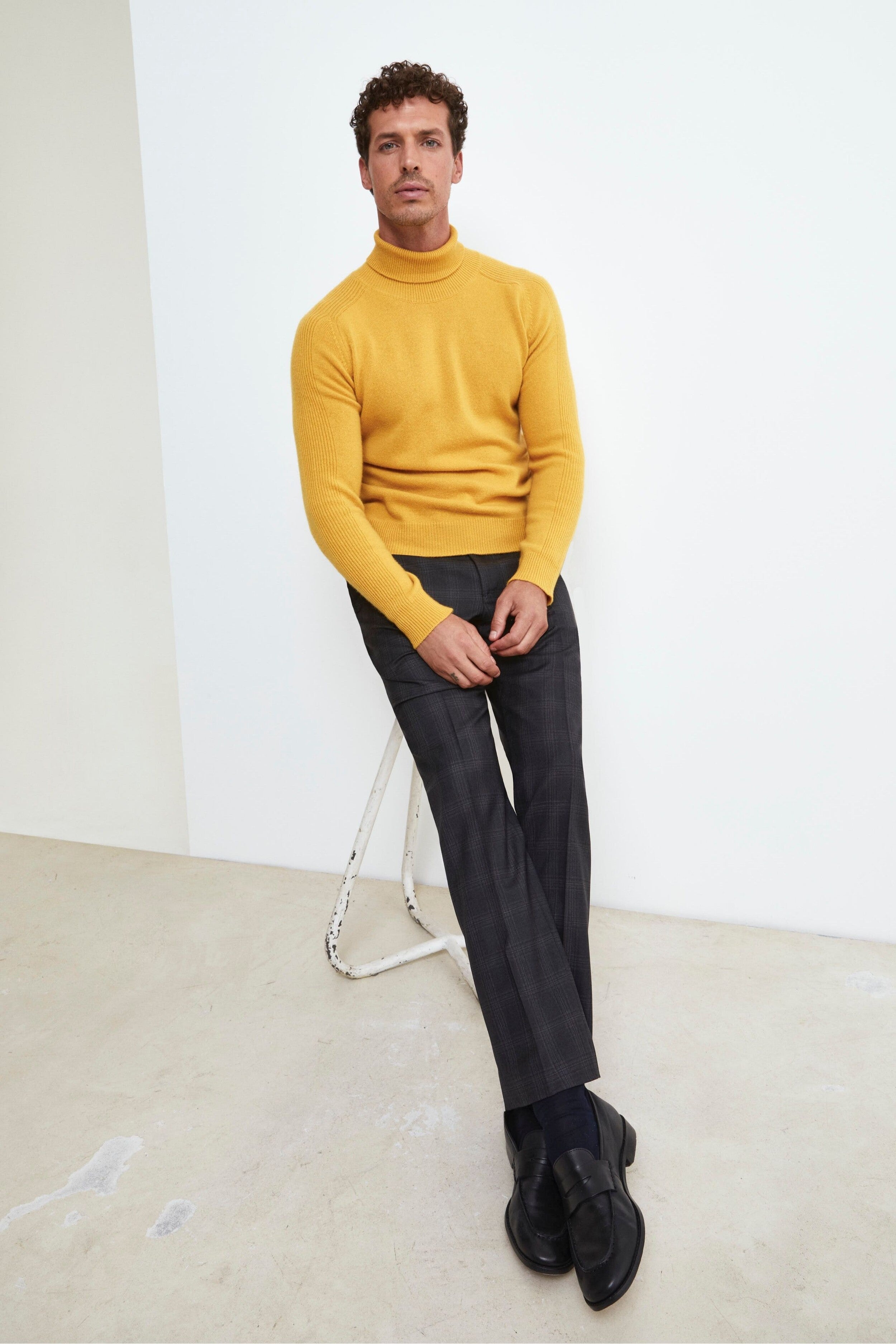 Dolcevita Misto Lana e Cashmere - ZAFFERANO