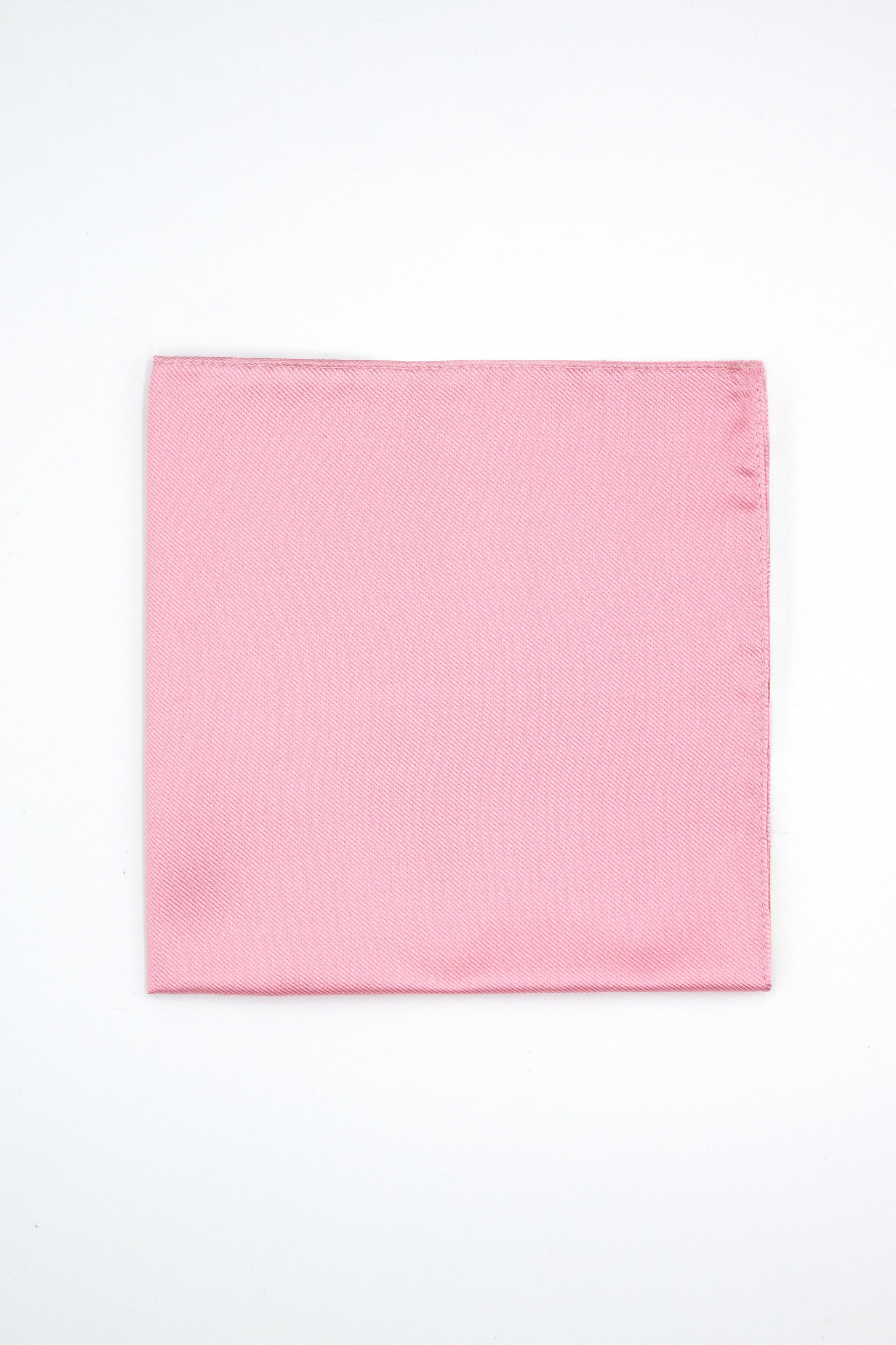 Pocket Square in Pure Silk - Pink