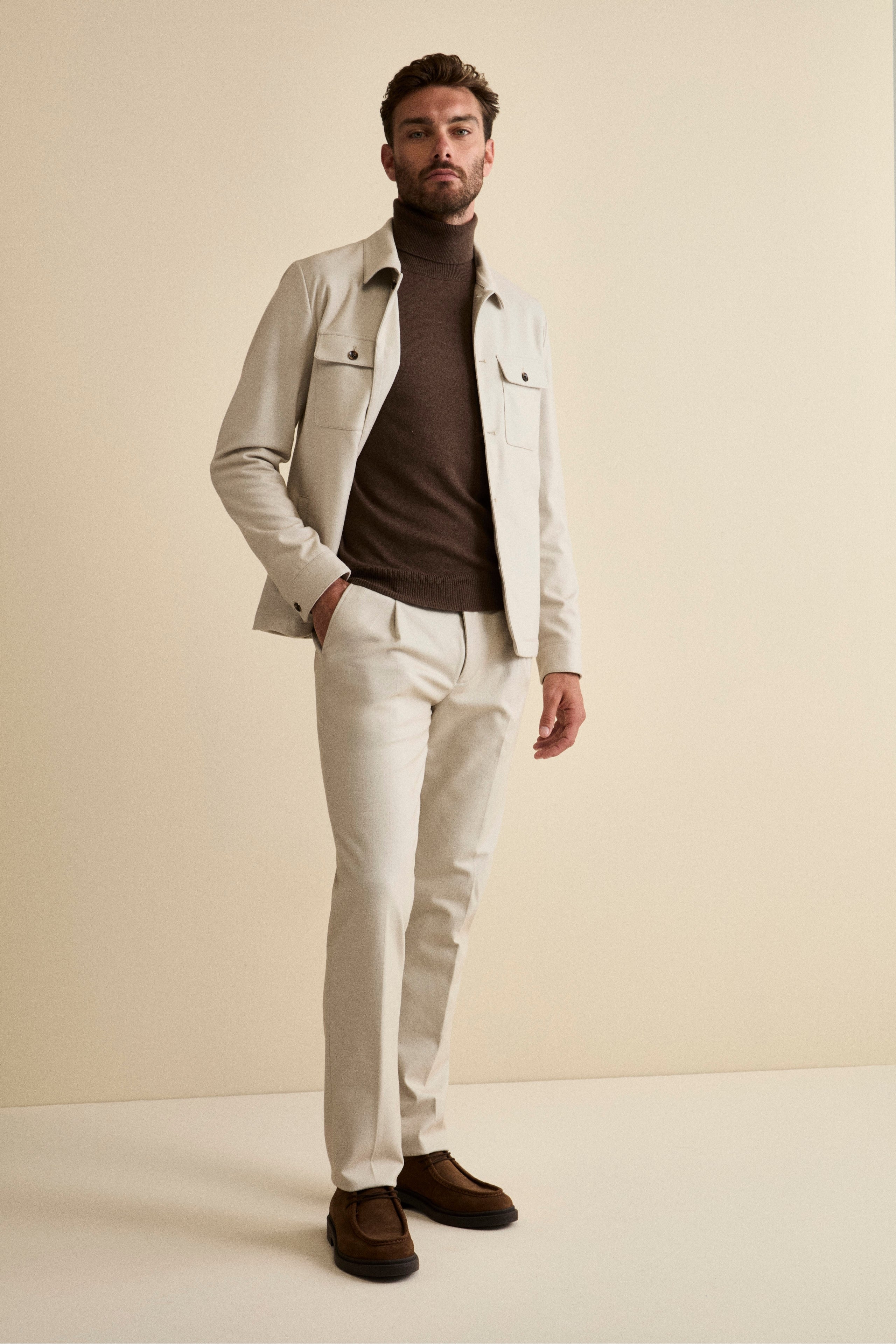 Worker Suit Regular Fit - CREAM