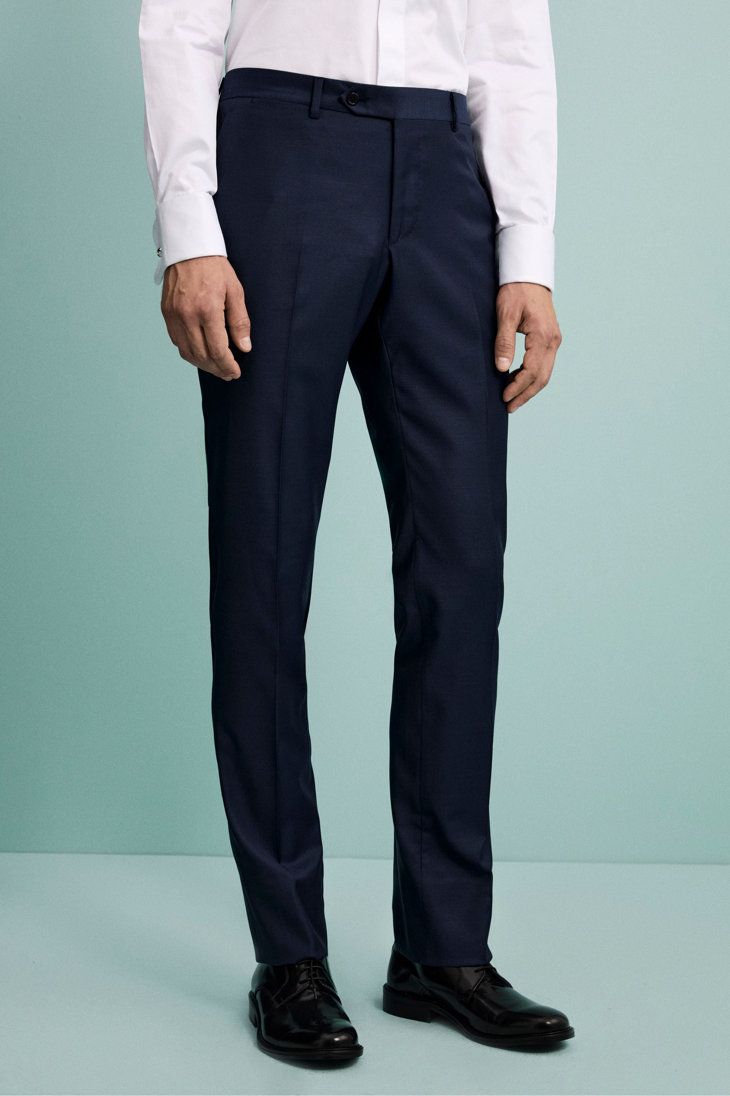 Pantalone elegante drop 6 - BLU