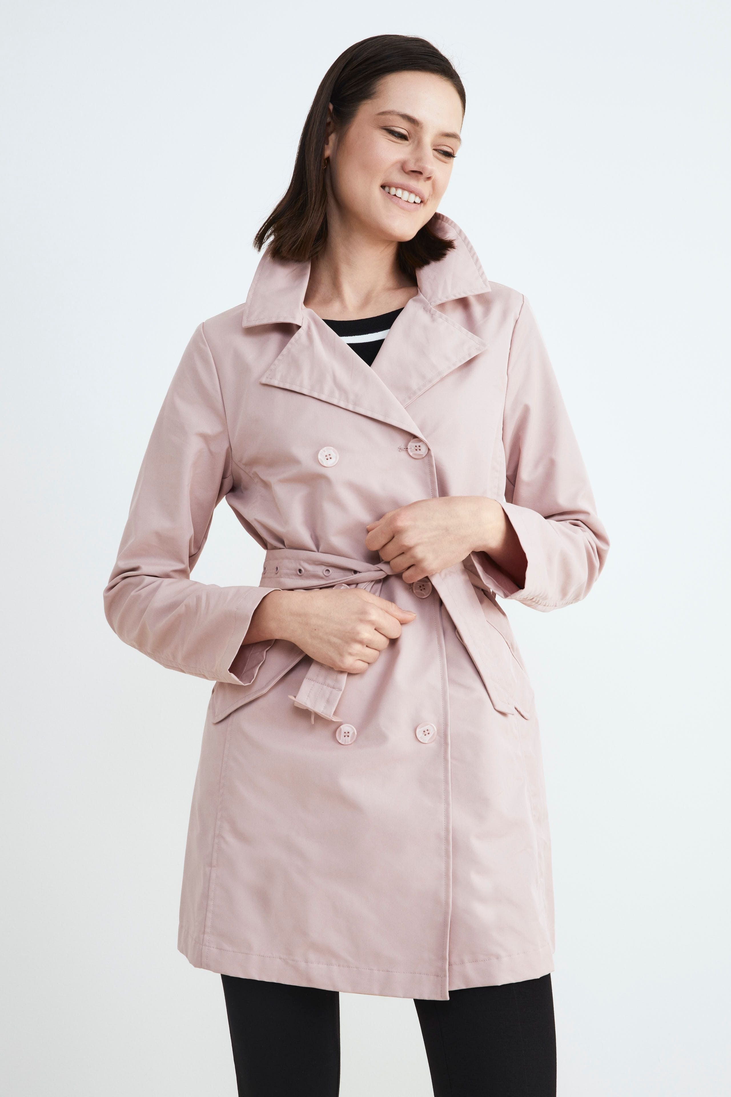 Trench donna elegante - ROSA