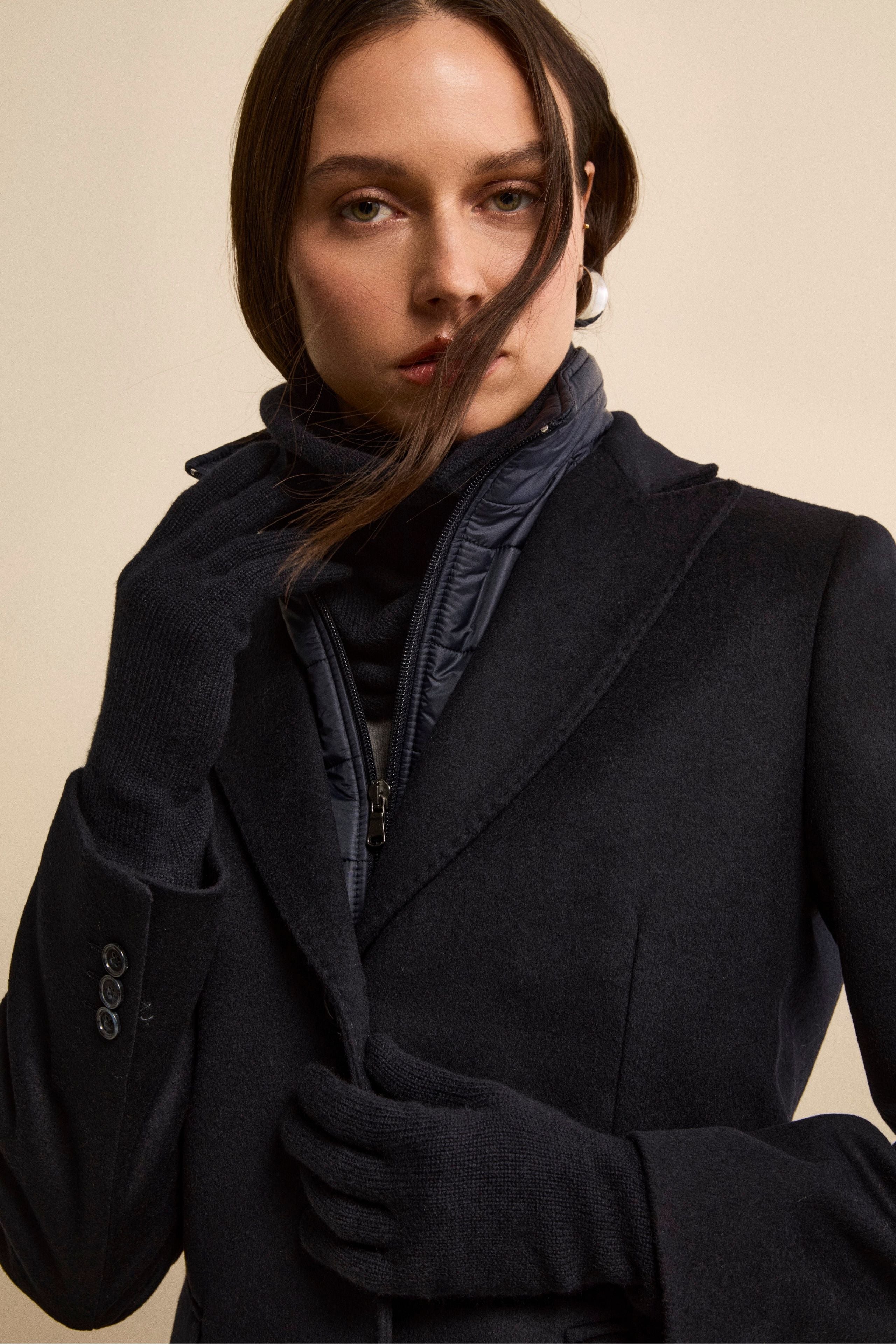 Cashmere gloves - BLUE MARINE