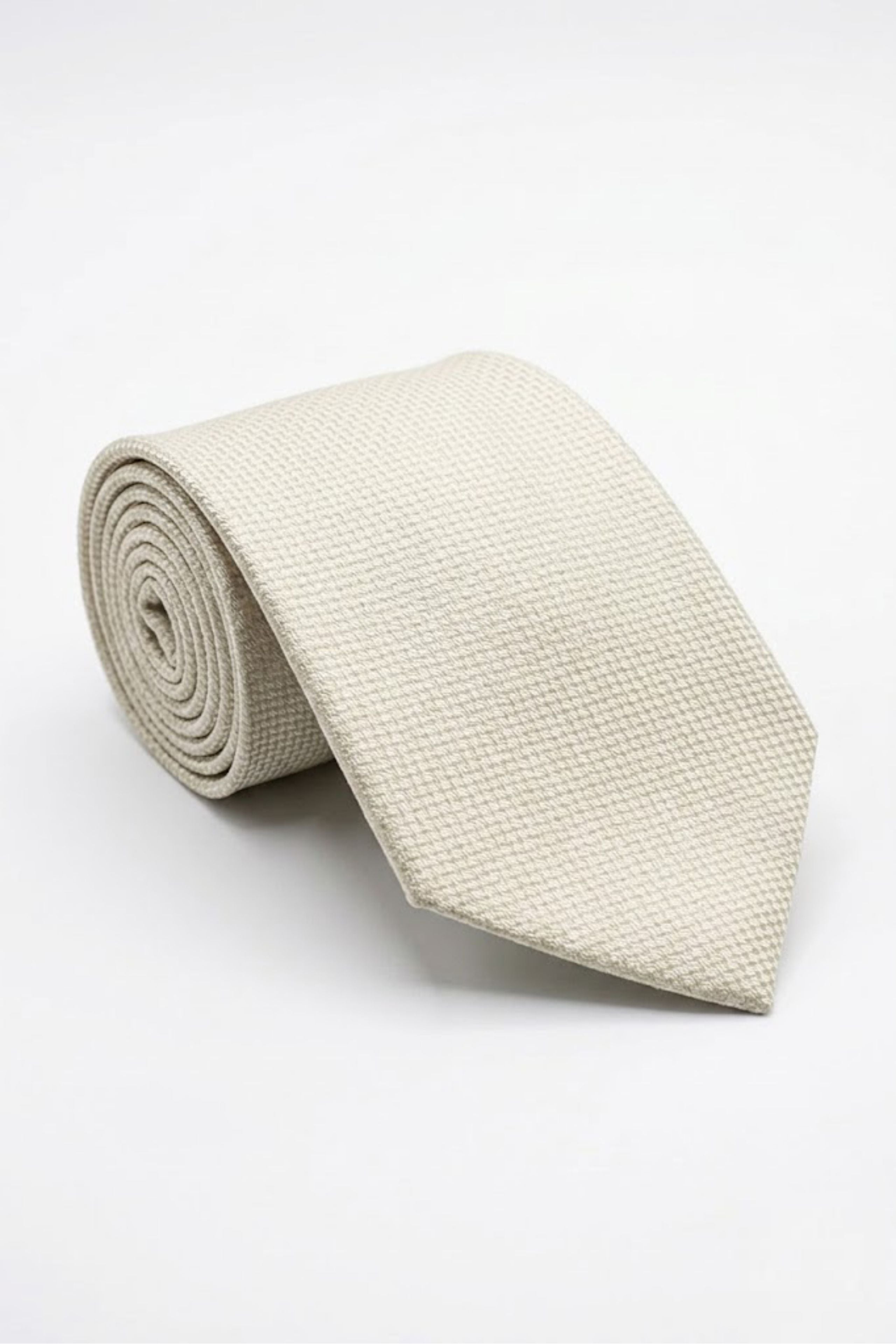 Cravate à Motif - Motif beige