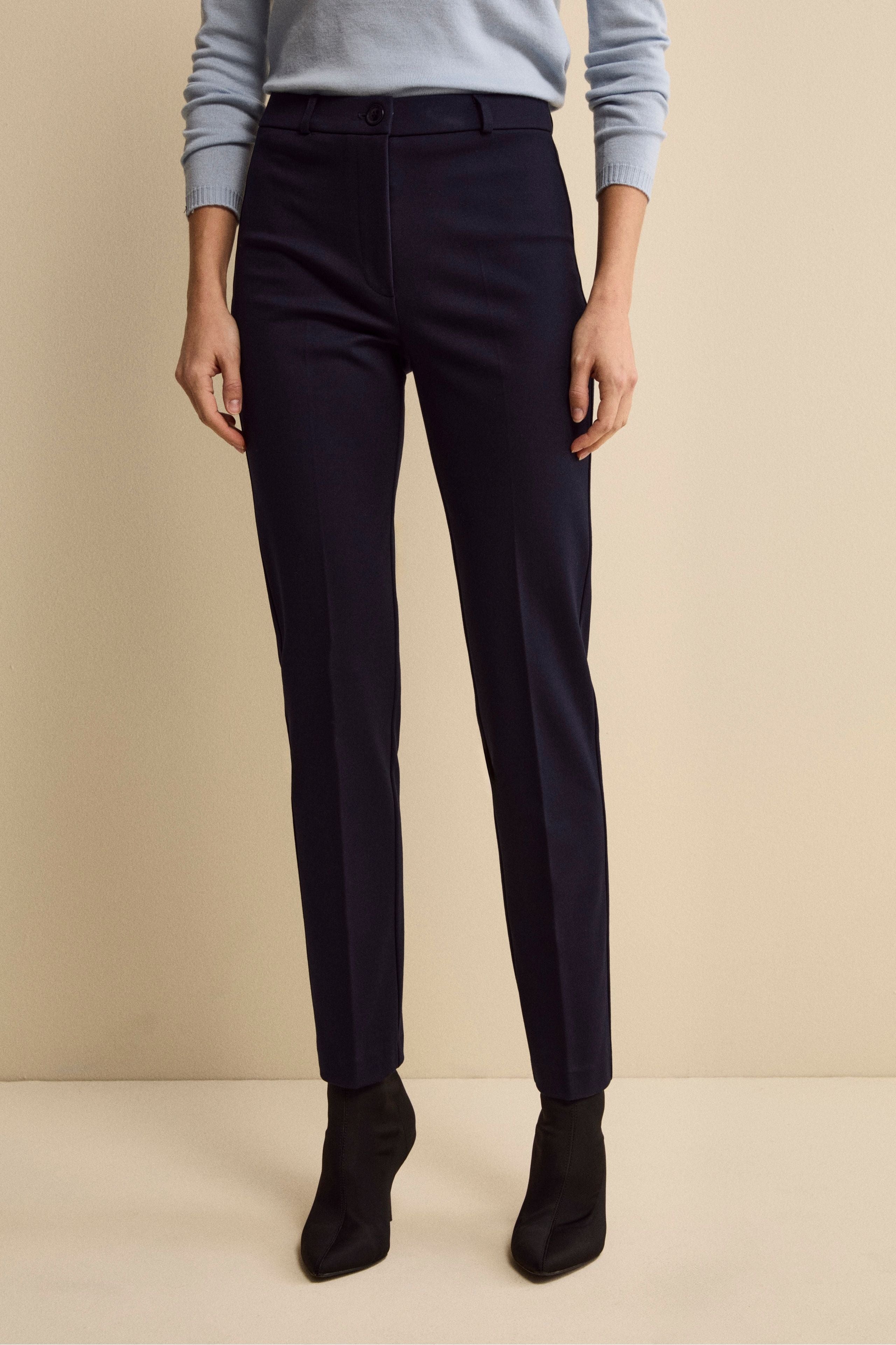 Cigarette trousers - Chalk white