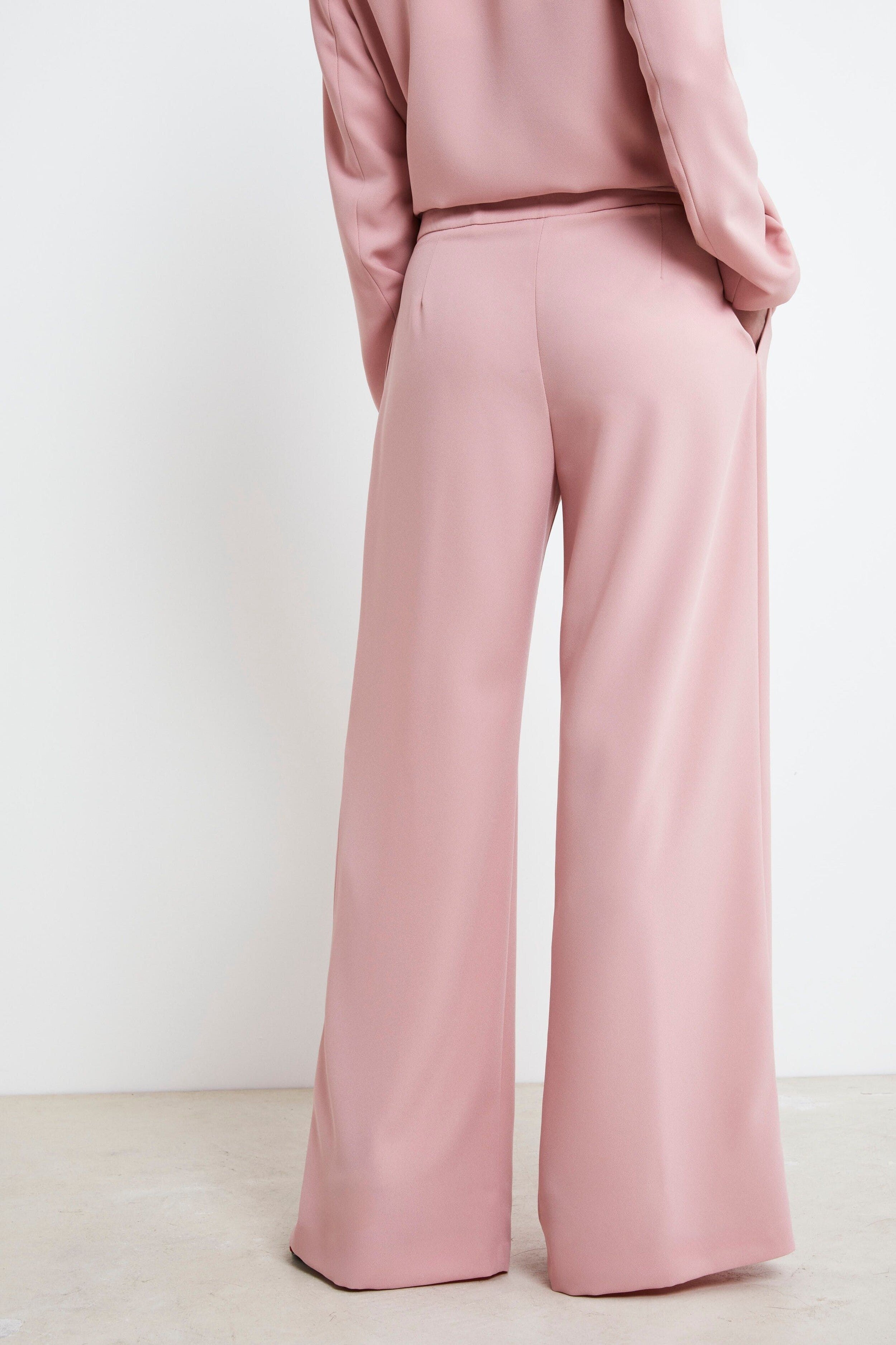Pantalone Over Elegante - ROSA