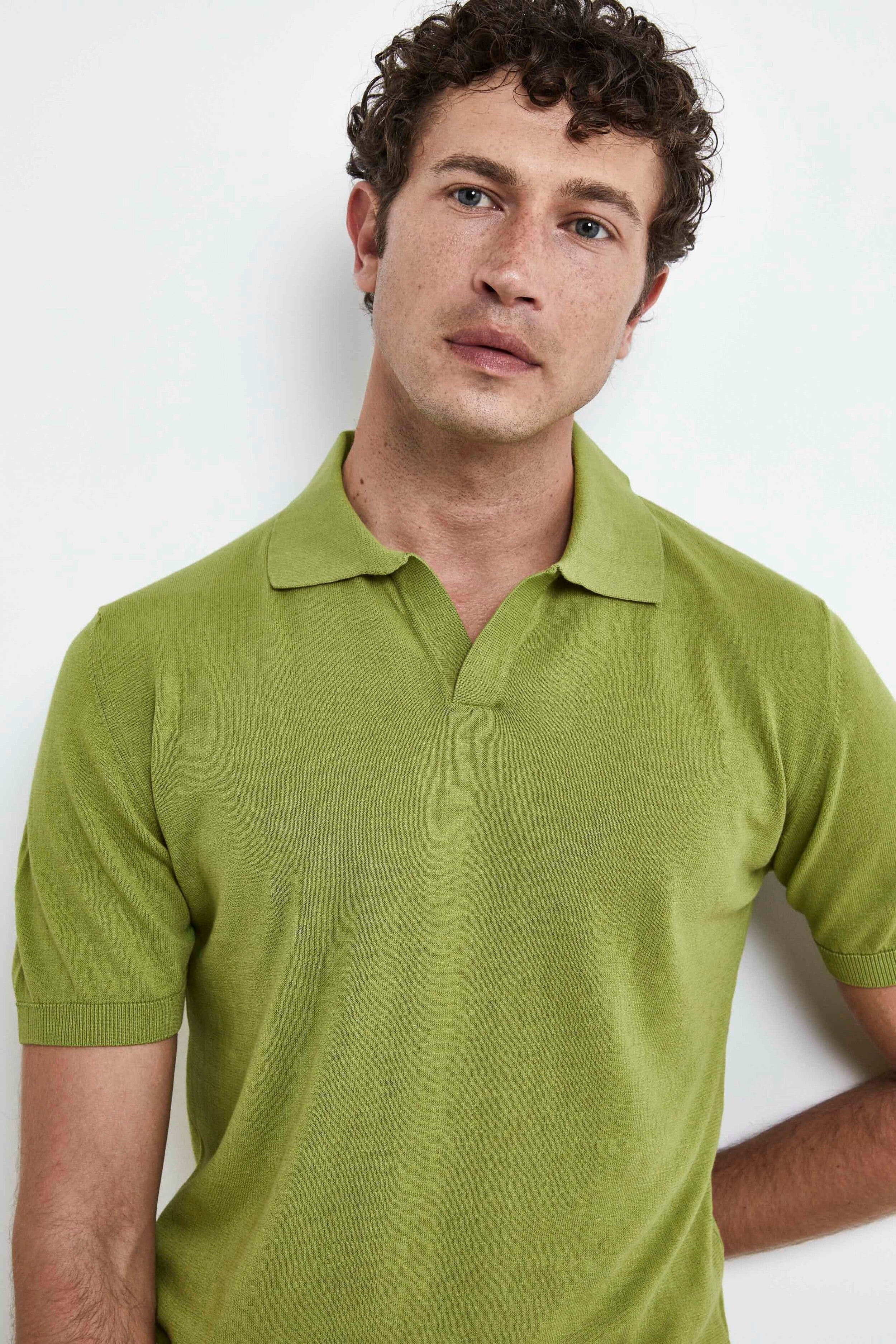 Polo Casual in Maglia - LICHENE