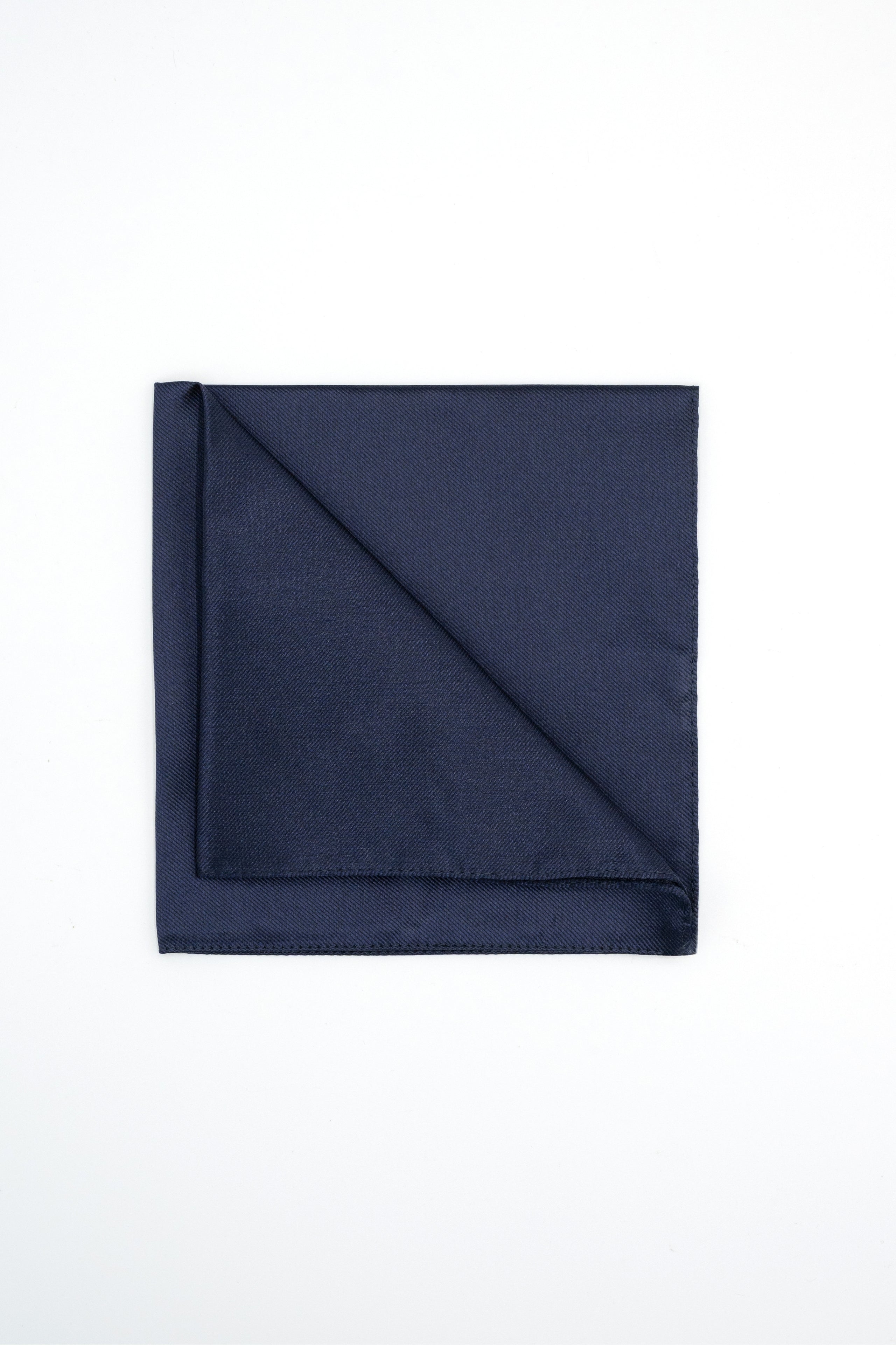 Pocket Square in Pure Silk - BLUE