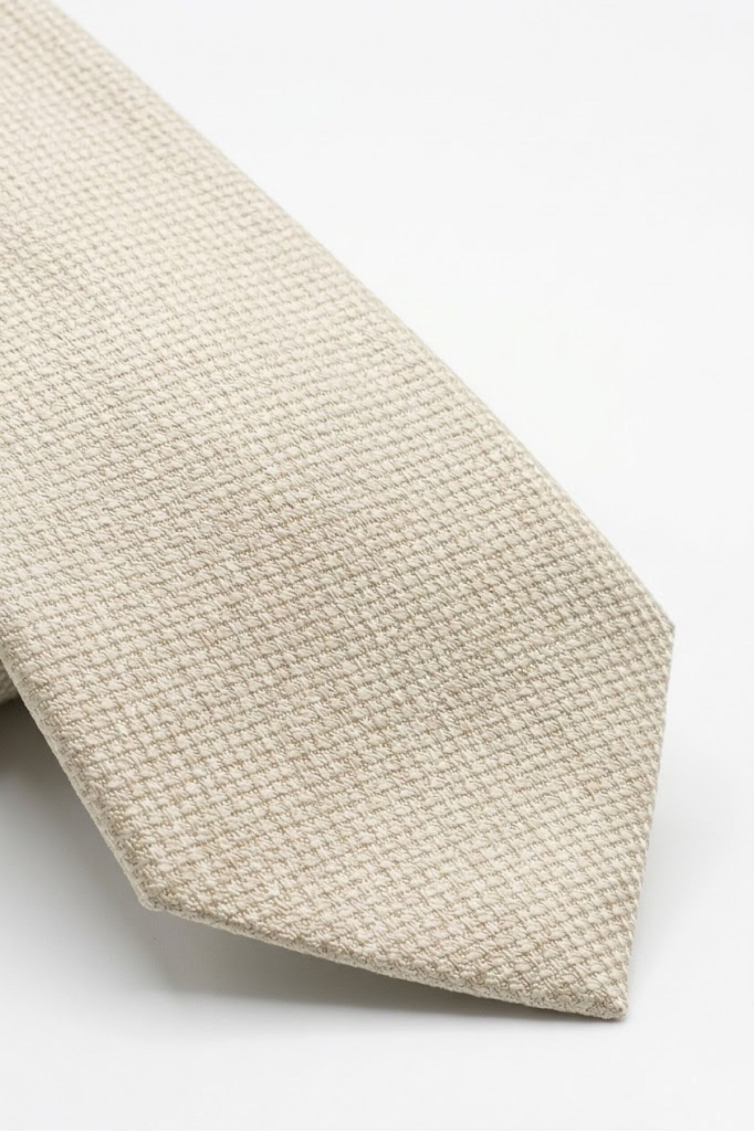 Cravate à Motif - Motif beige