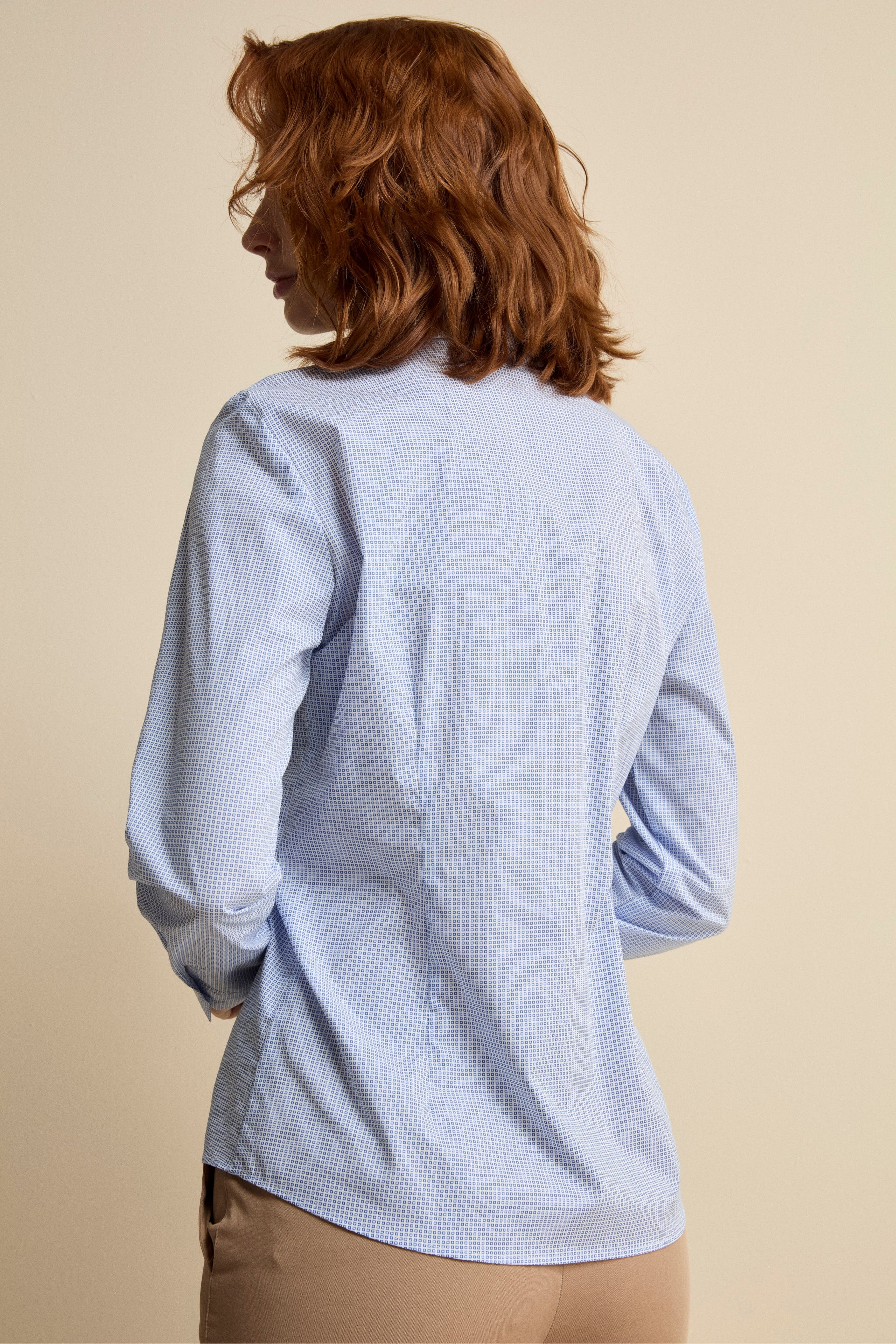 Camicia Over in Cotone - FANT. AZZURRO