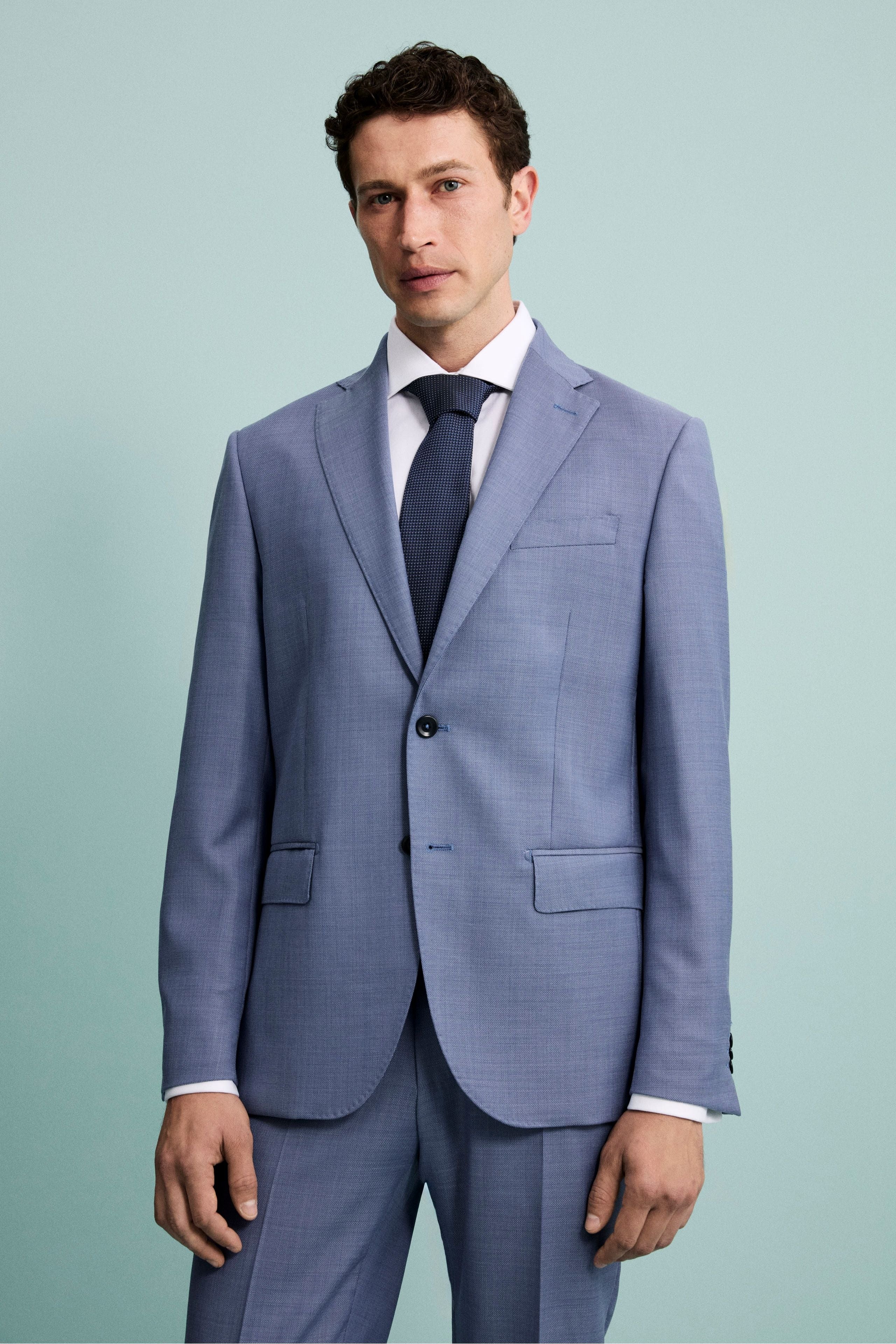 Abito Azzurro Regular Fit - AZZURRO