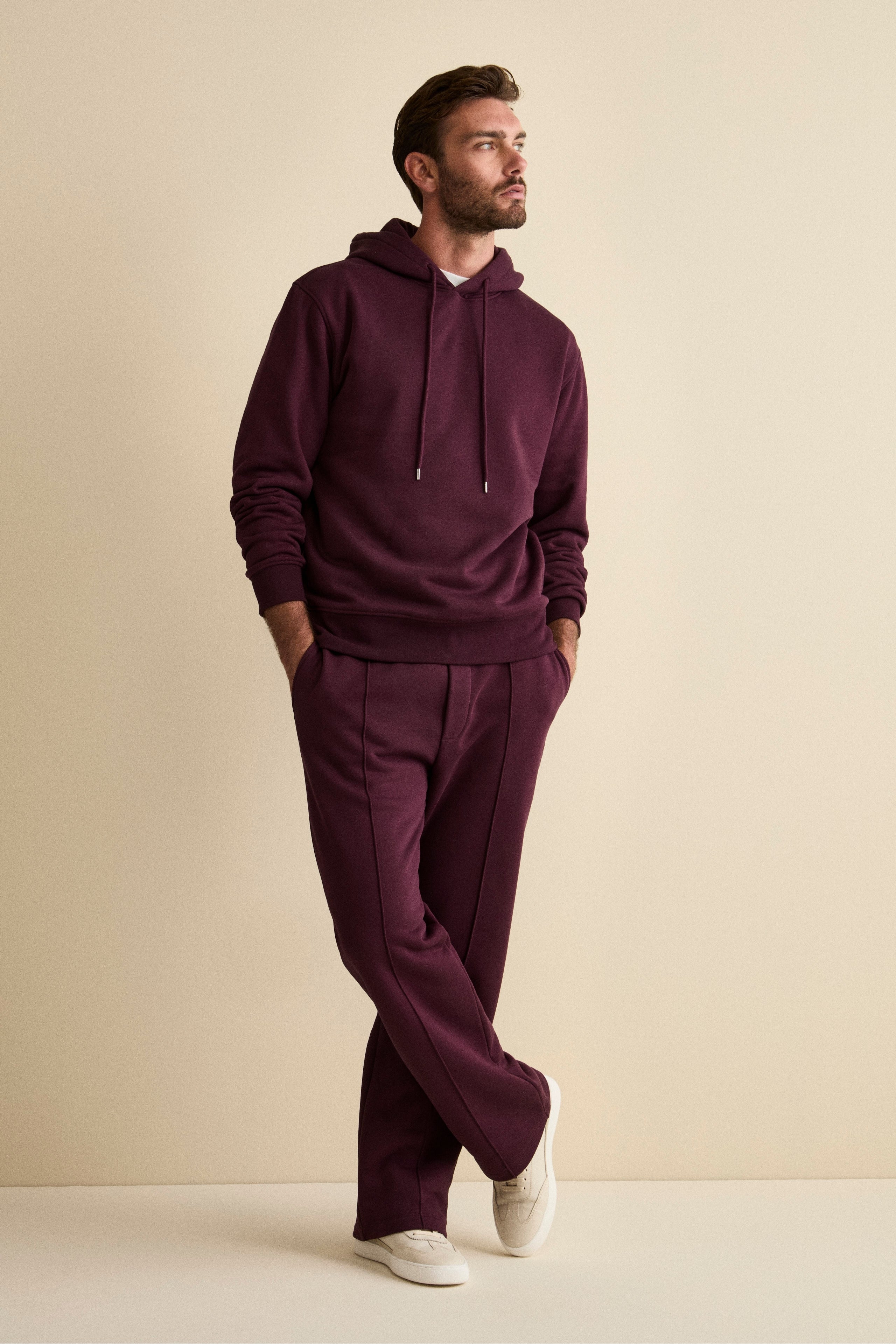 Sport Hoodie - Wine red