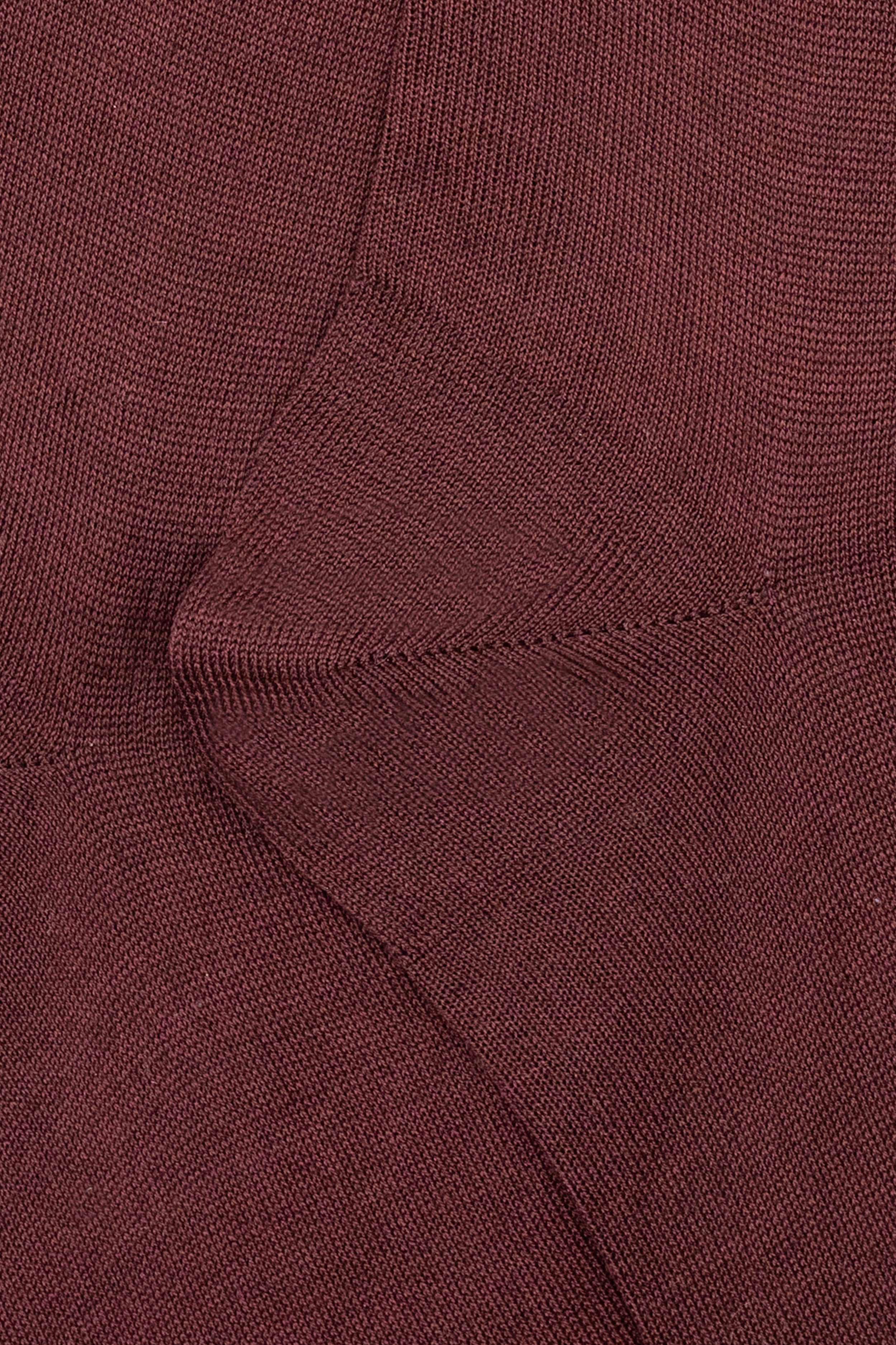 Calze Lunghe Rasate in Filo di Scozia - BORDEAUX