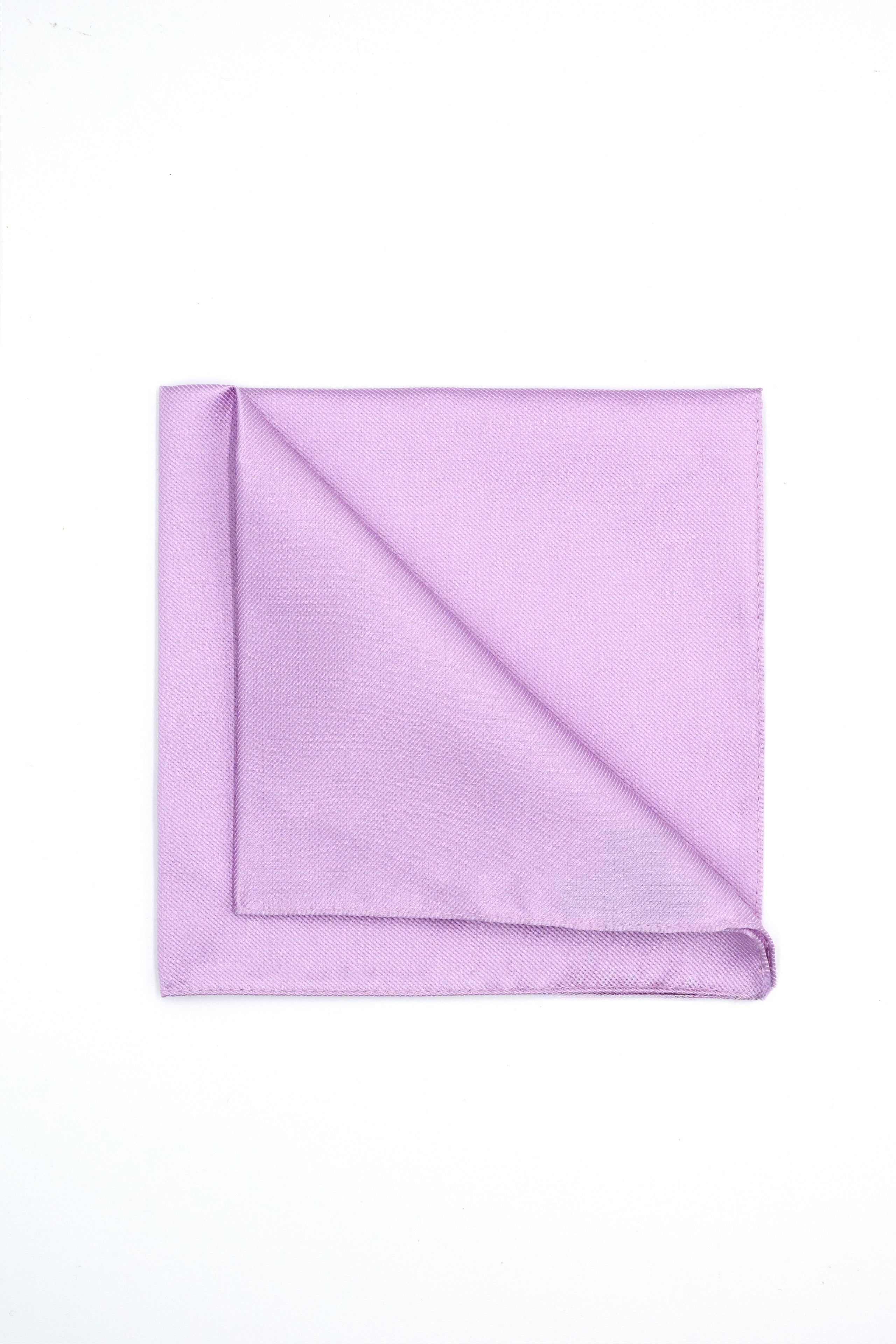 Pocket Square in Pure Silk - Wisteria purple