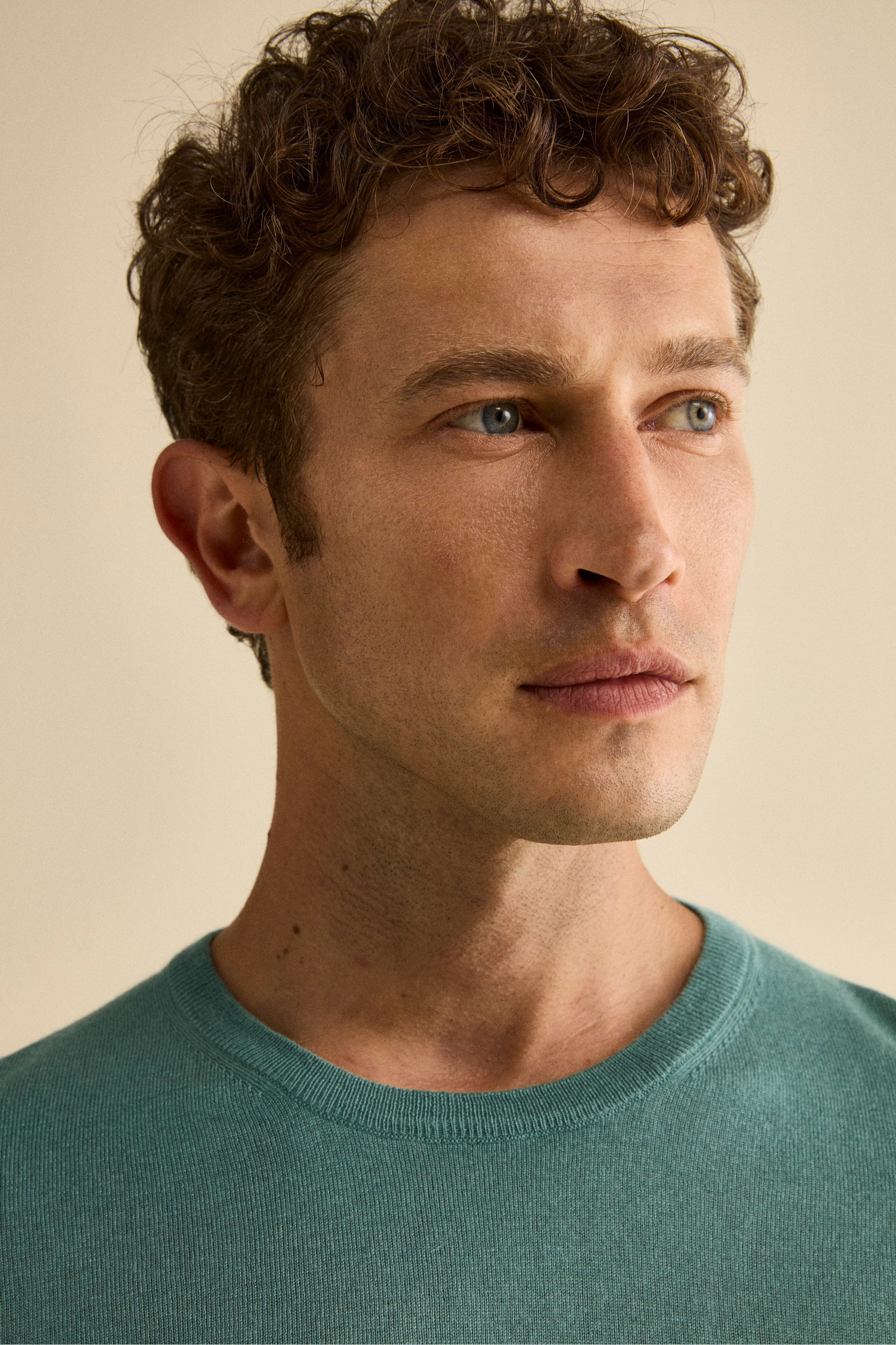 Extra-fine silk and cashmere jersey - GREEN