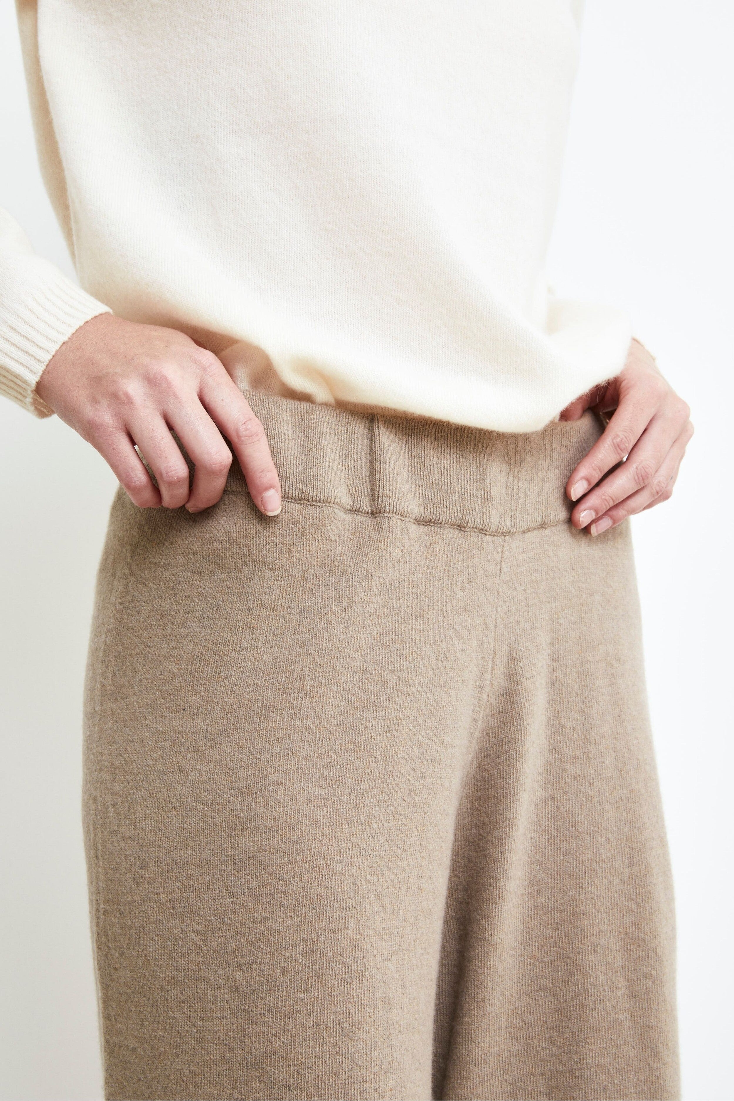 Pantalone in lana e cashmere - CORTECCIA
