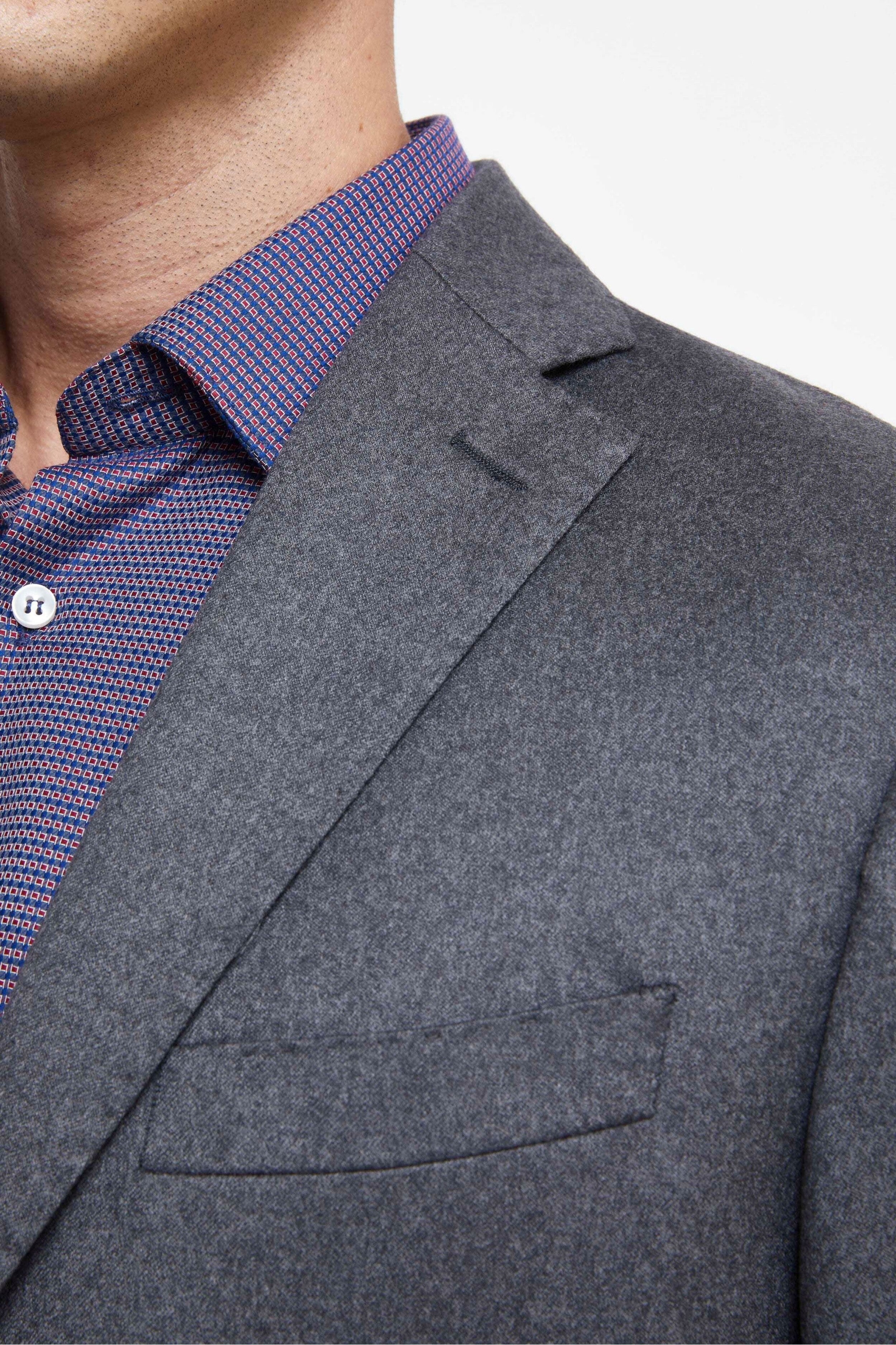 Abito Tinta Unita Regular Fit - GRIGIO