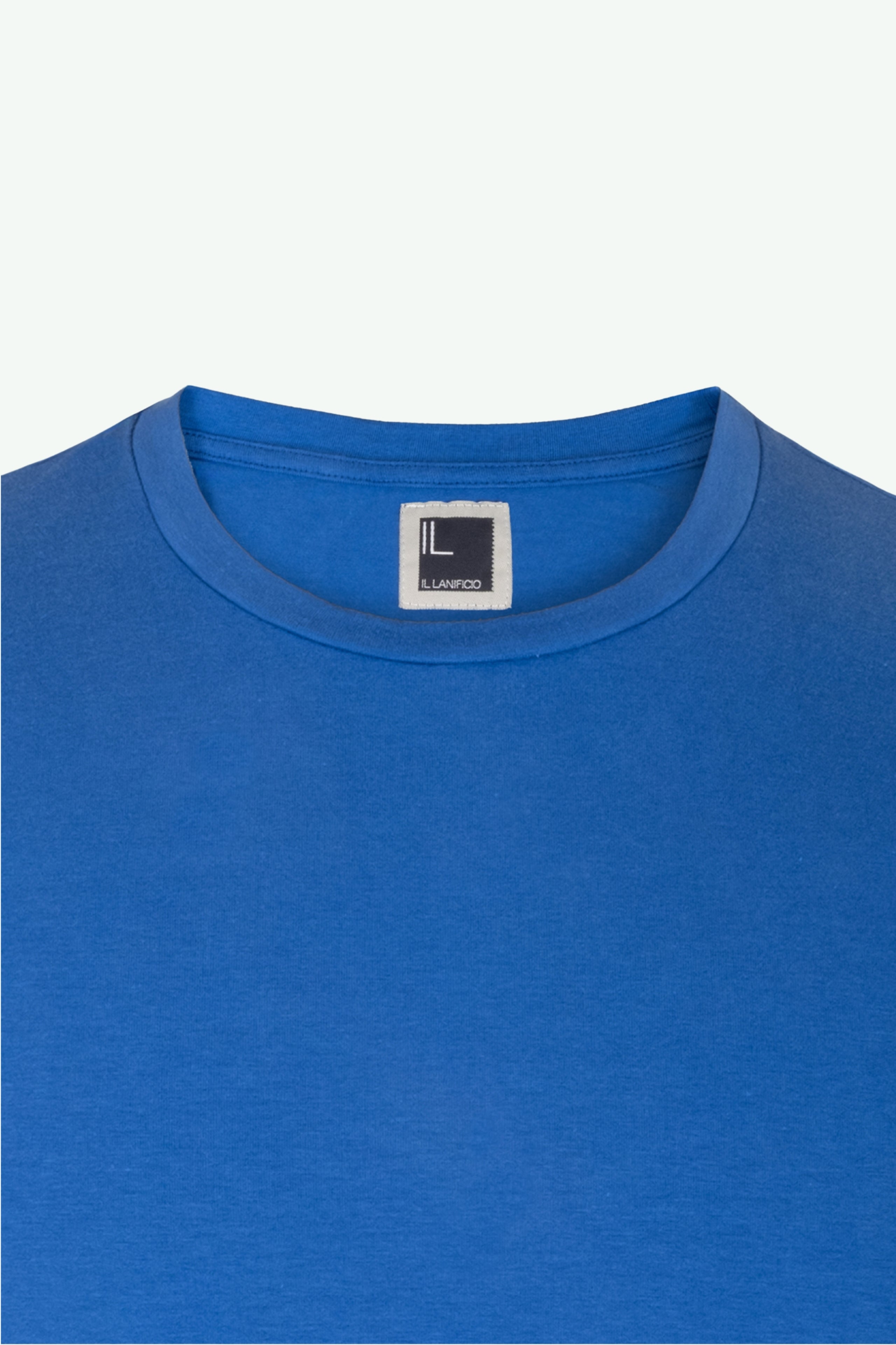 T-Shirt Girocollo in Jersey di Cotone - BLUETTE