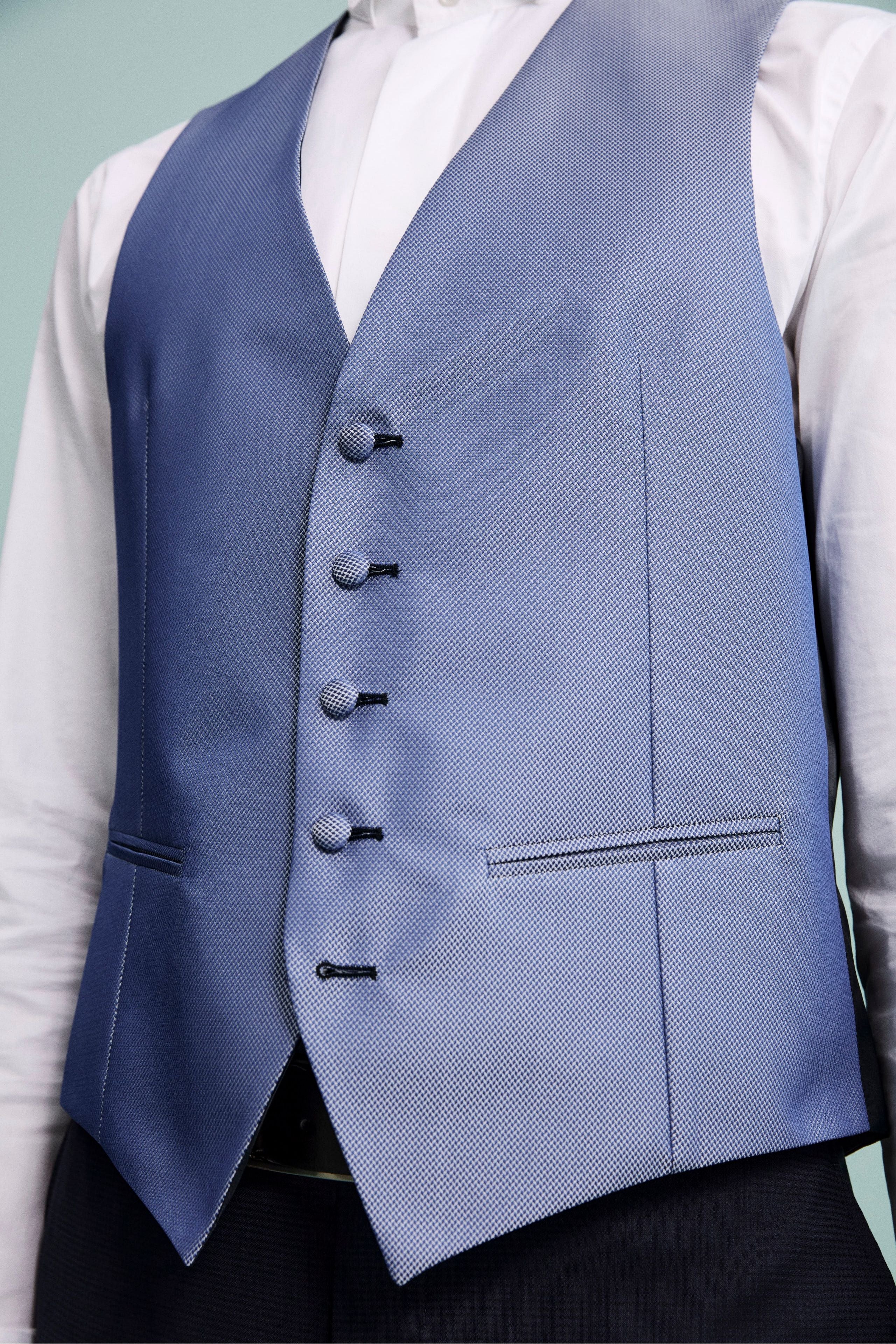Gilet cerimonia blu - BLU ELETTRICO