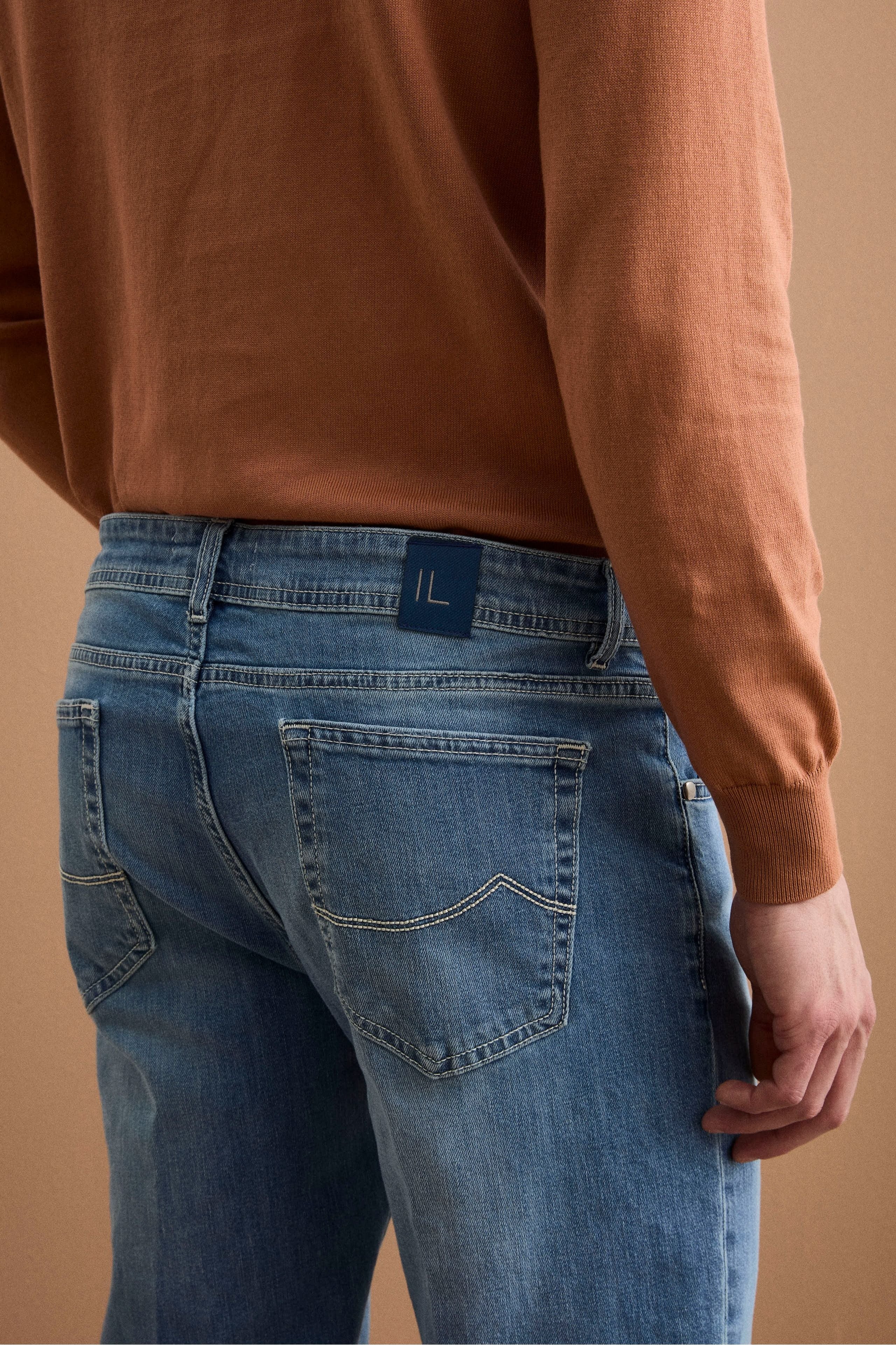 Slim-Fit-Jeans mit Fünf Taschen - HELLER DENIM