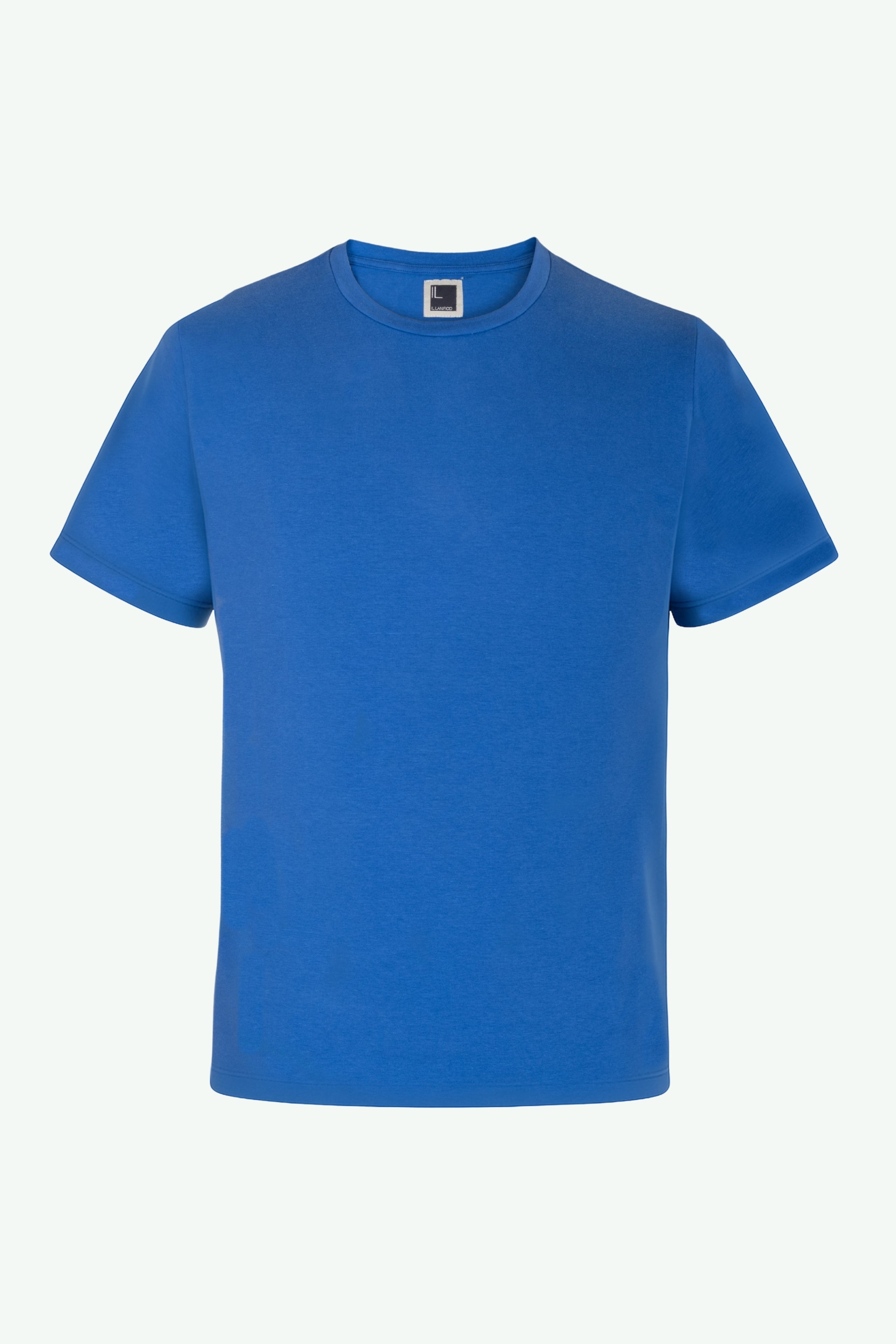 T-Shirt Girocollo in Jersey di Cotone - BLUETTE