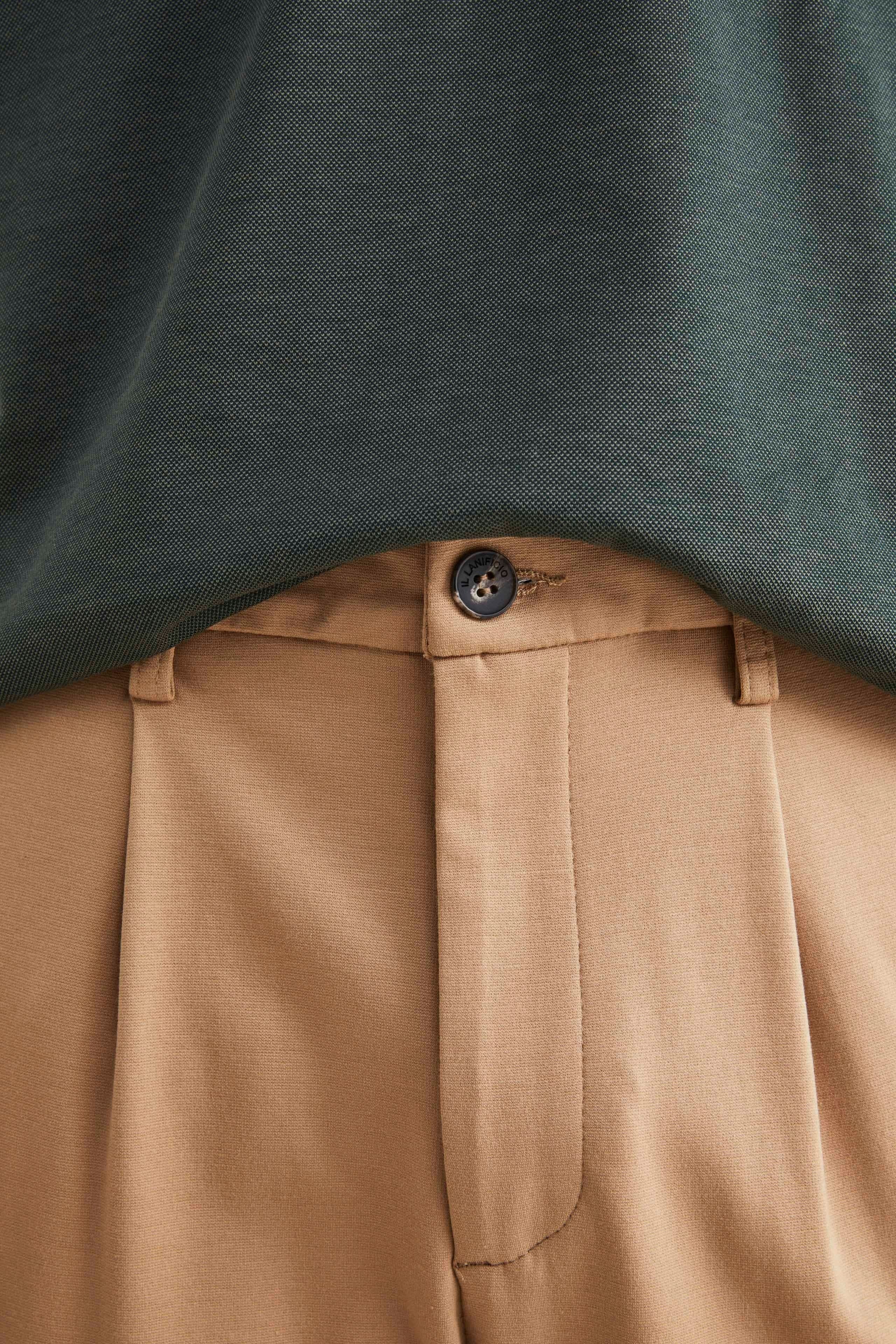 Pantaloni coulisse uomo - CAMMELLO