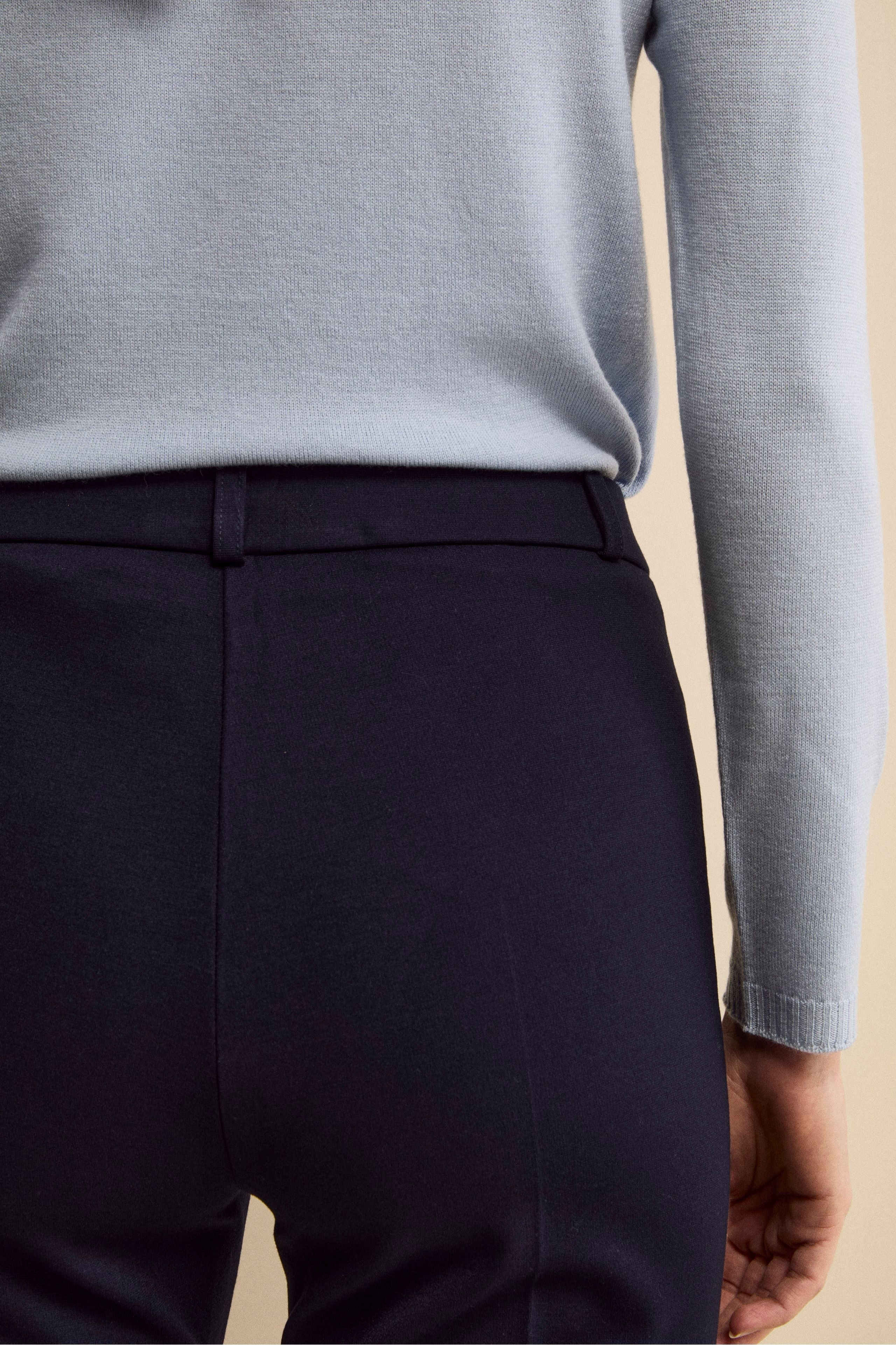 Cigarette trousers - Chalk white