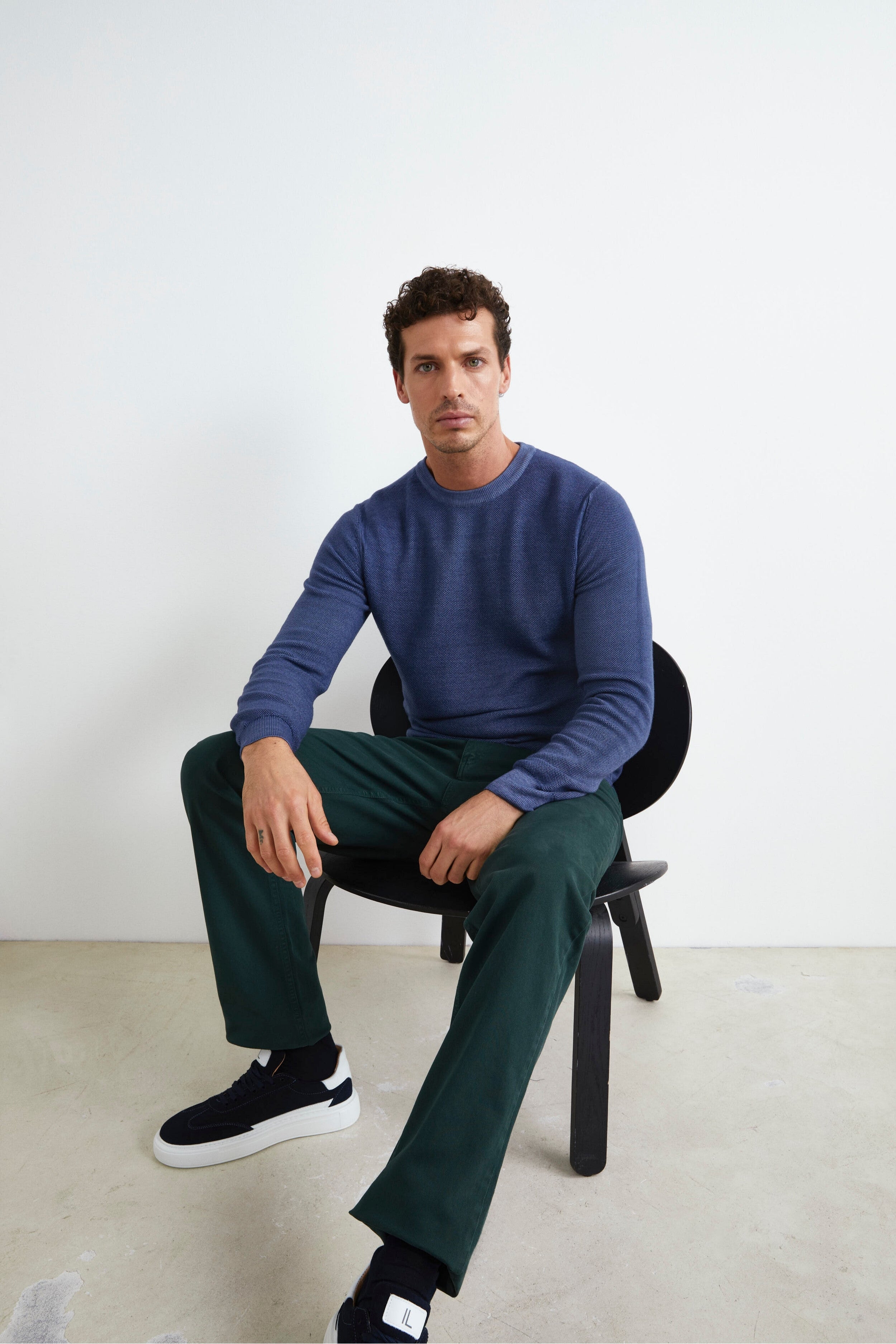 Pantalone Cinque Tasche Regular Fit - VERDONE