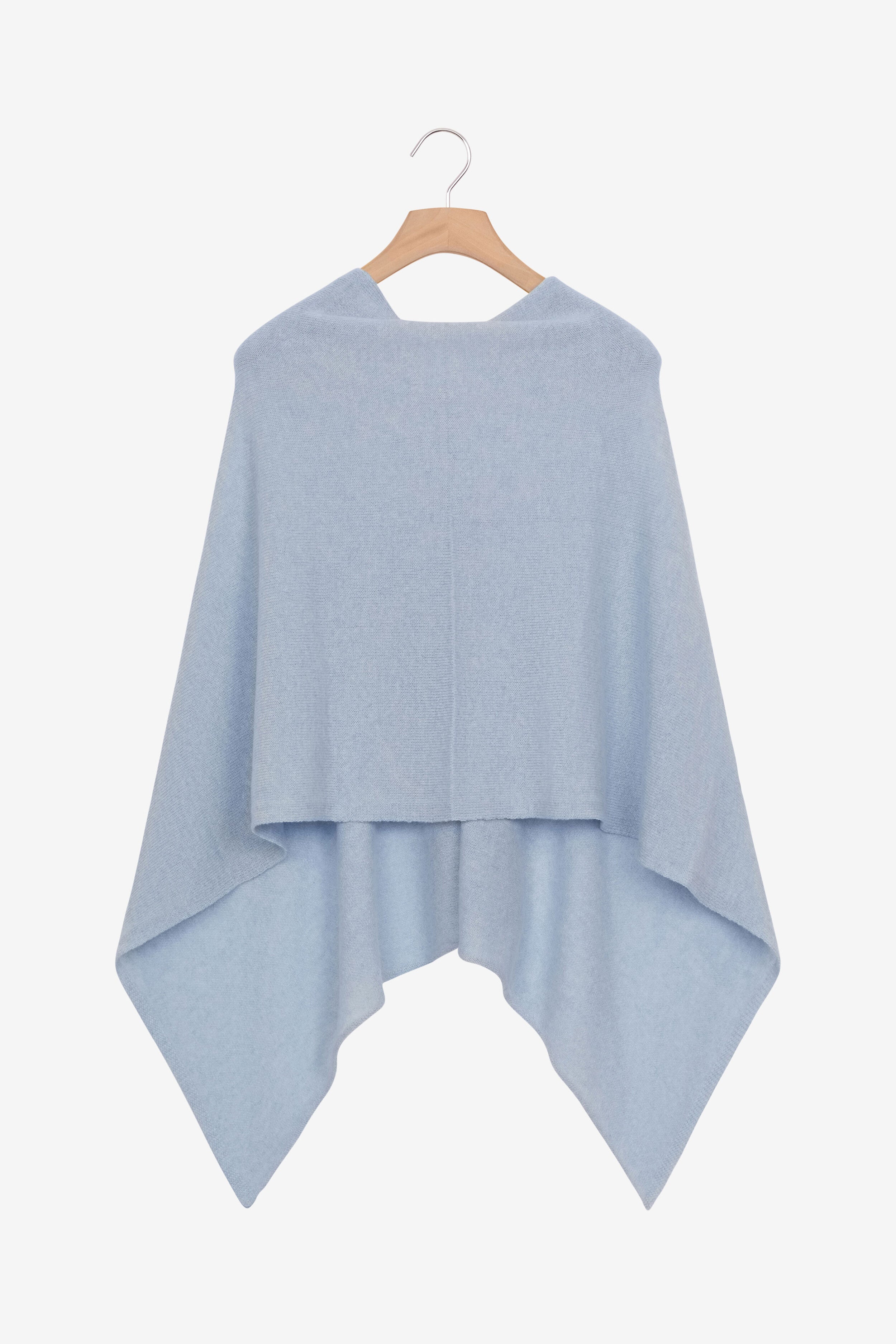 Mantella in cashmere da donna - CIELO