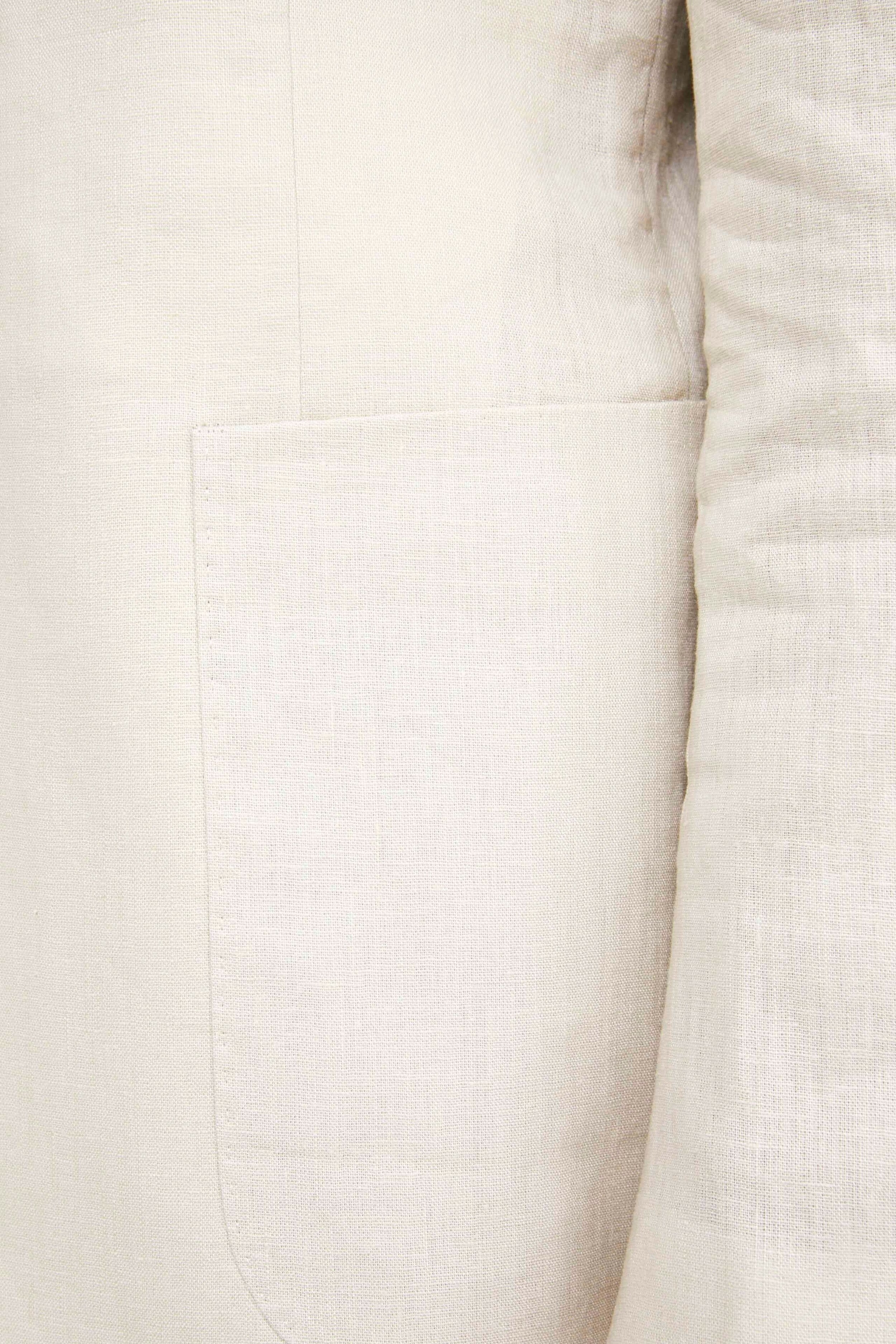 Abito Elegante in Lino - BEIGE