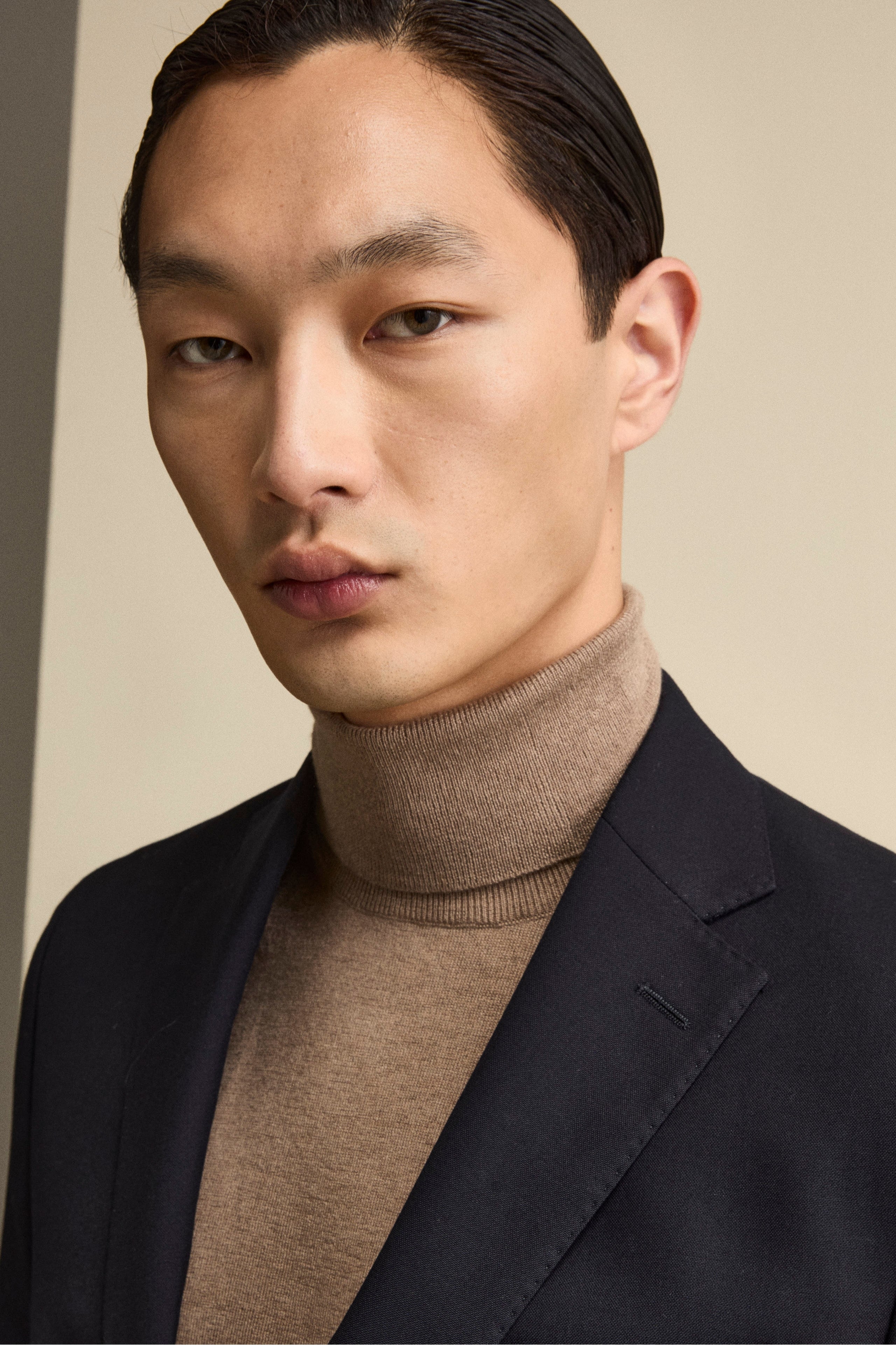 Half-Lined Regular-Fit Suit in Virgin Wool - BLUE