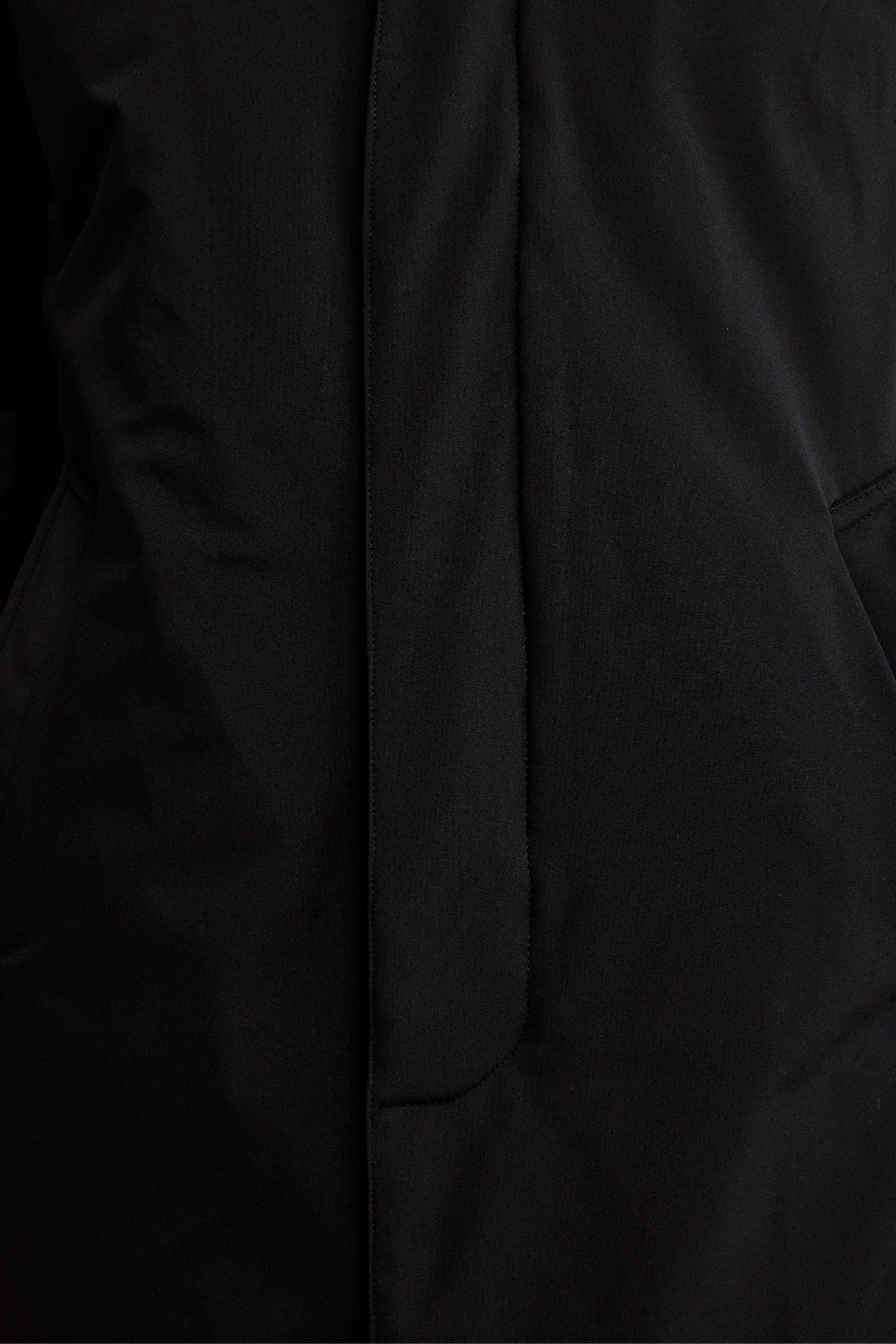 Midi Padded Coat with Inner Vest - BLUE