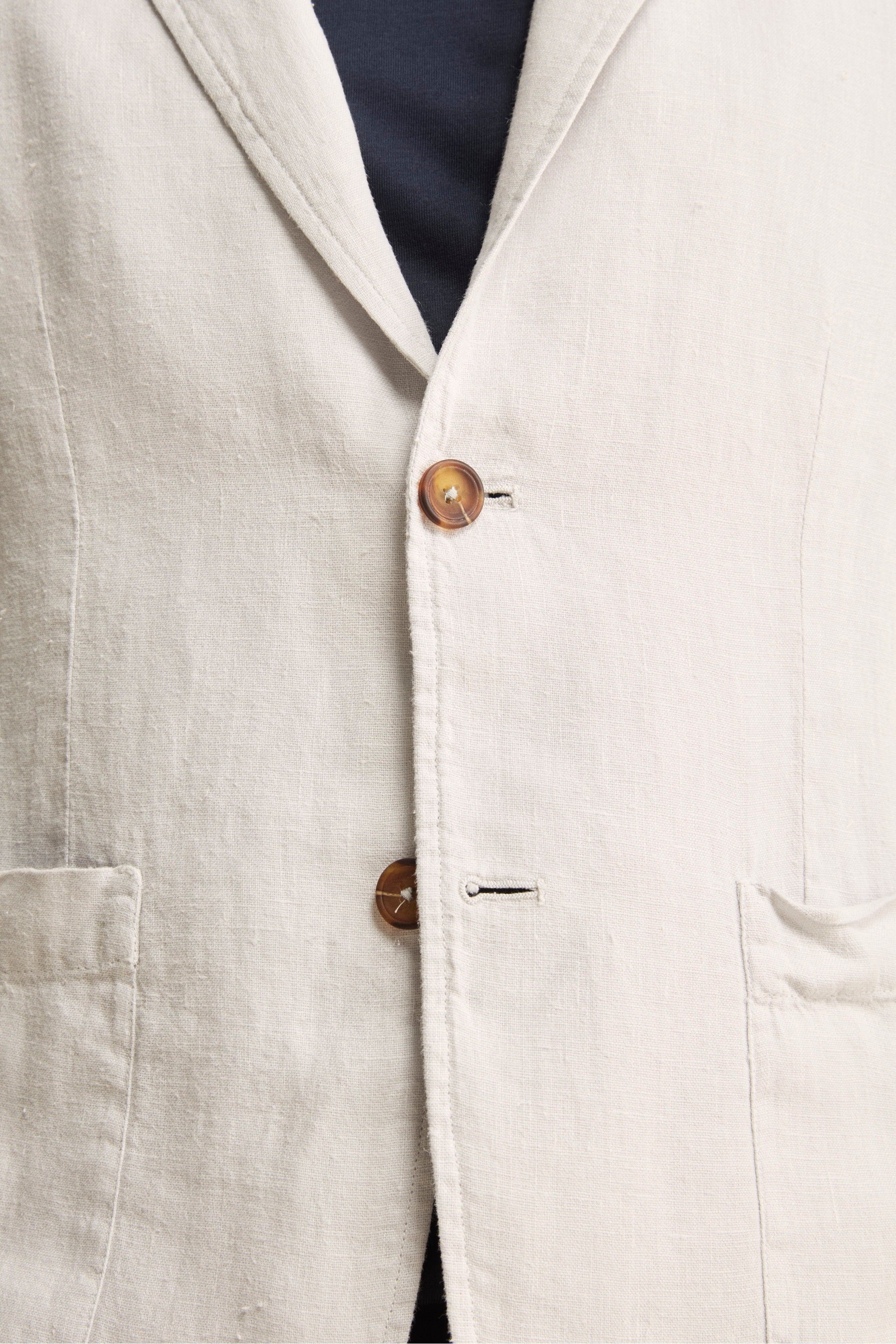 Giacca Bianca in Lino - GHIACCIO