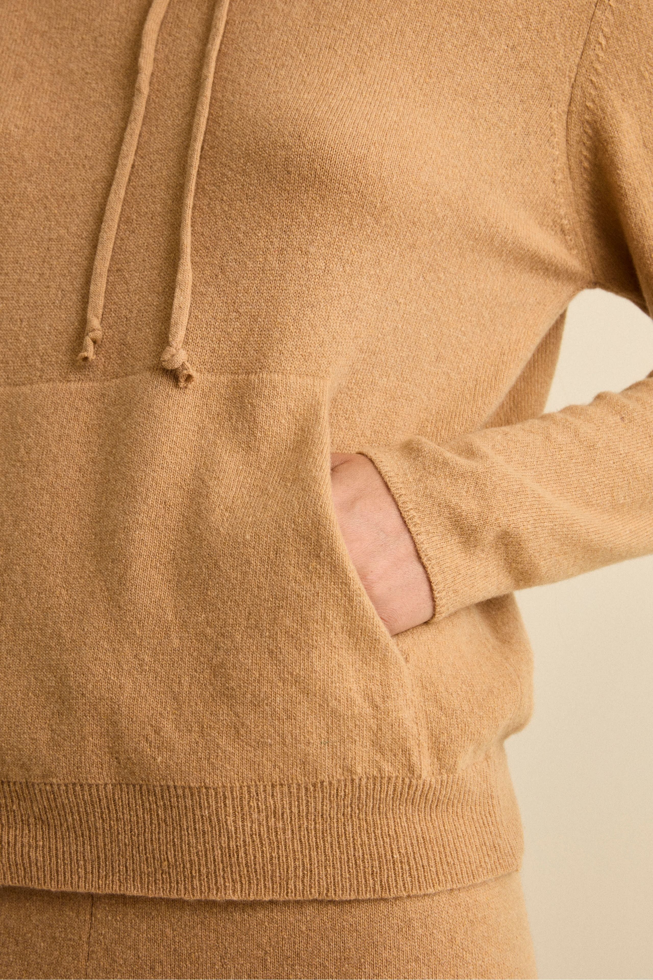 Combinaison en cachemire - Chameau