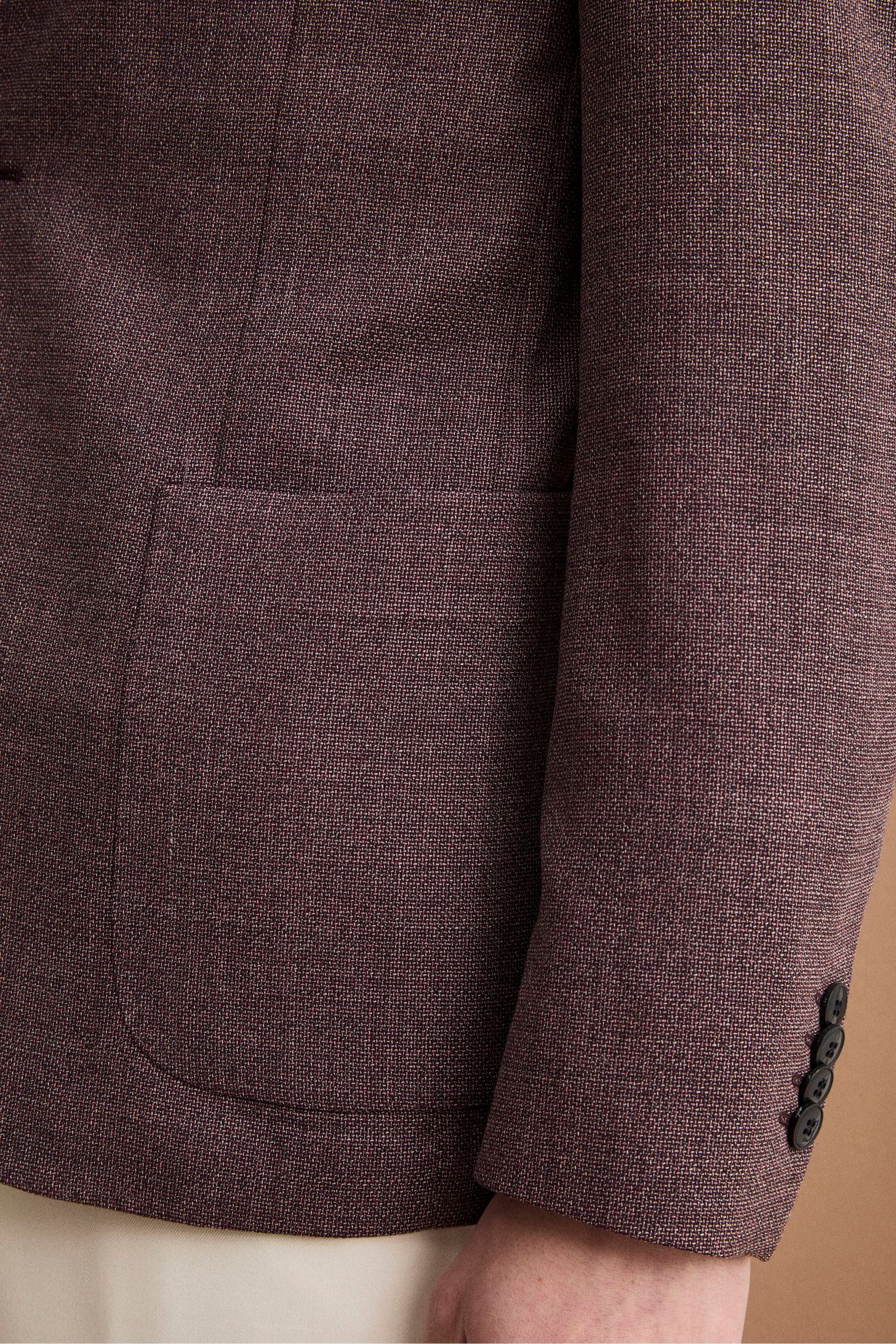 Giacca Slim Fit Semifoderata in Lana Vergine - MALVA