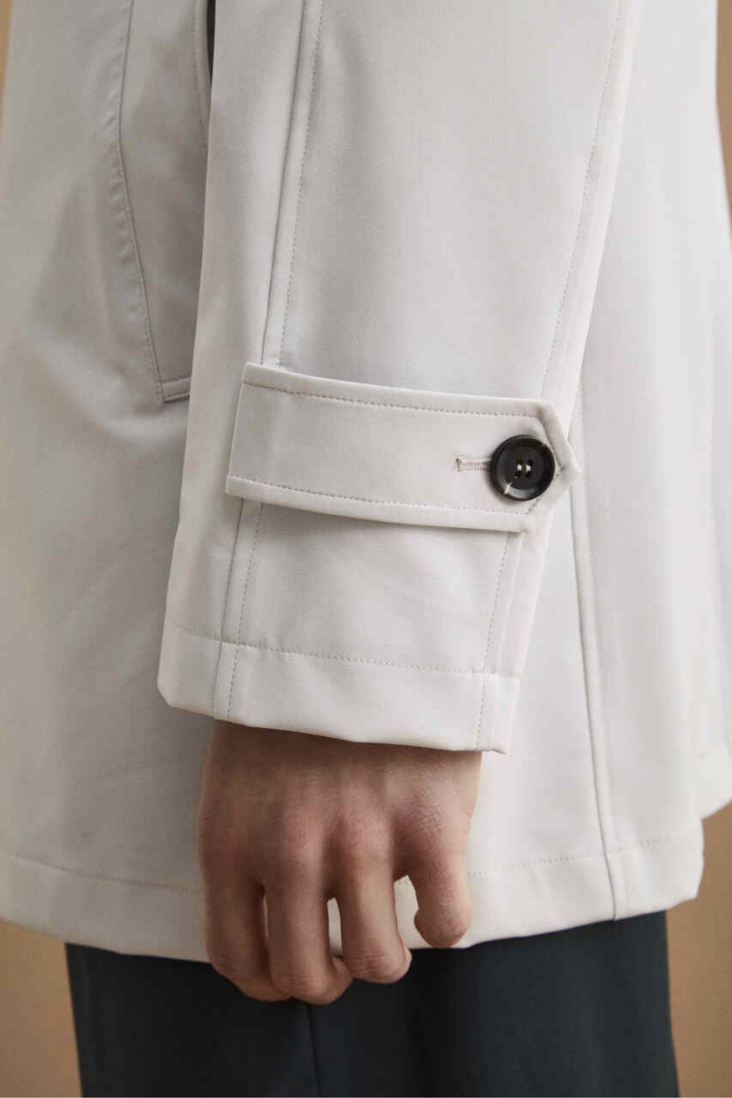 Impermeabile Monopetto Semifoderato - GHIACCIO