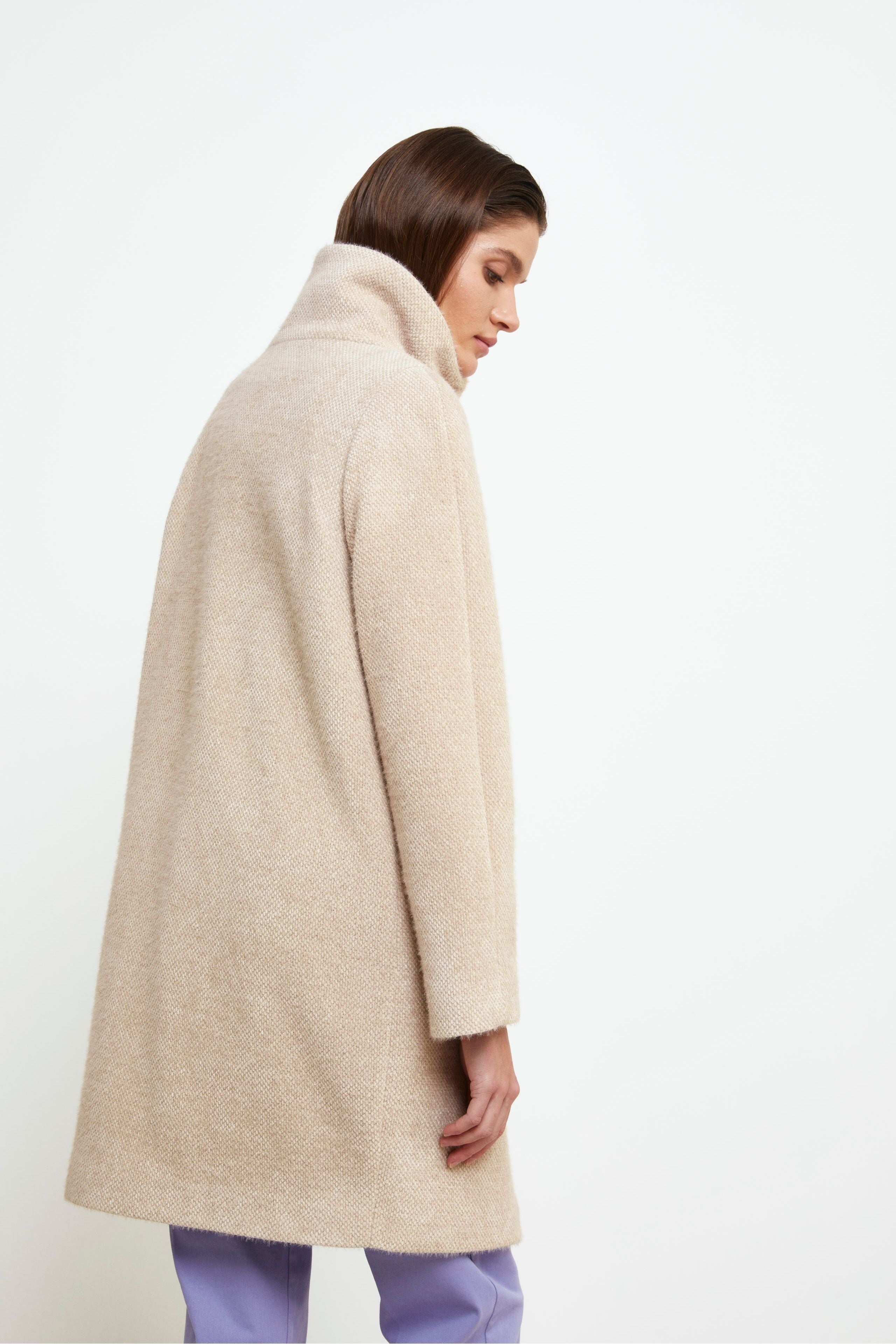 Cappotto Collo Alto con Bottoni - CACHA’