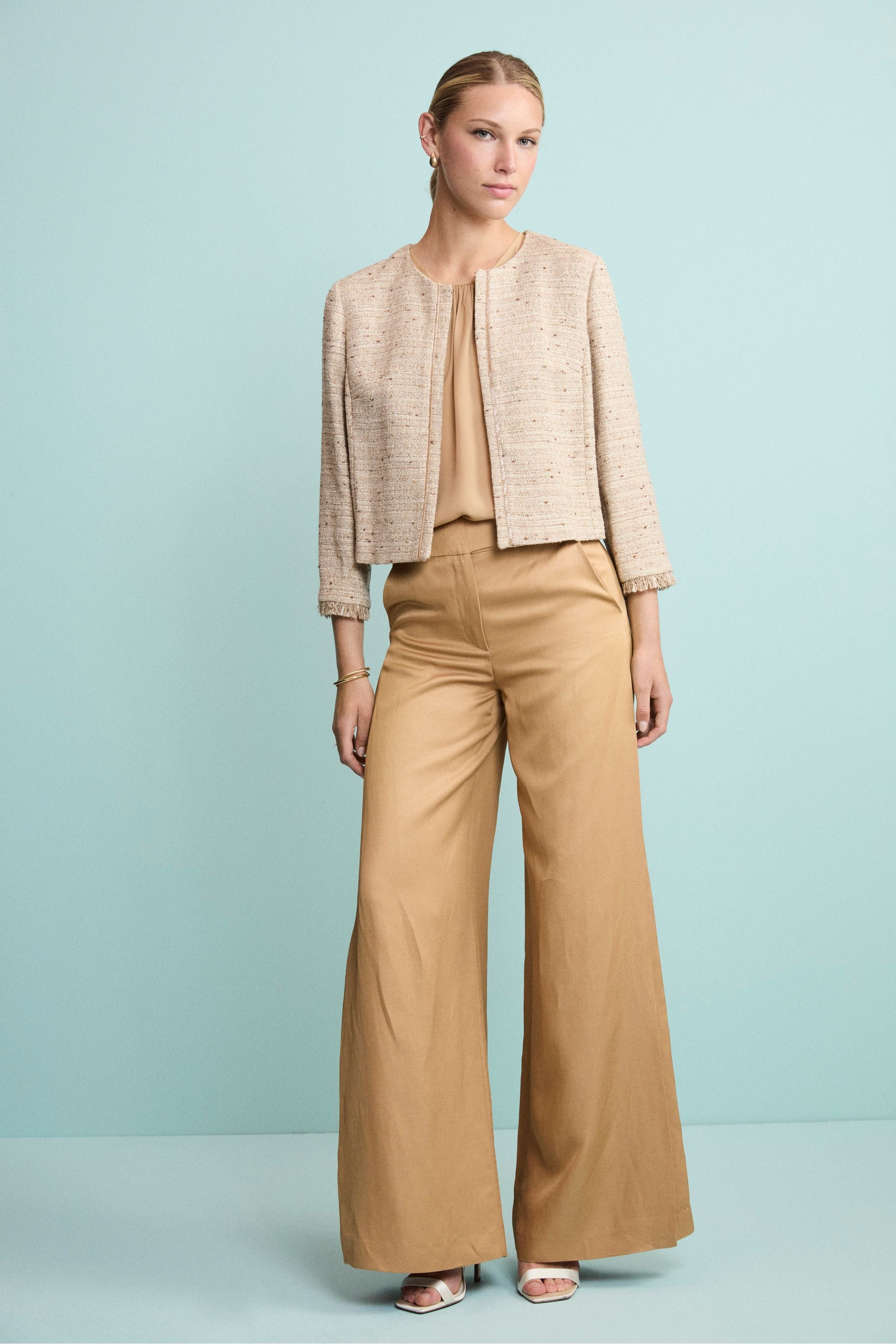 Giacca Chanel Elegante con Lurex - ECRU