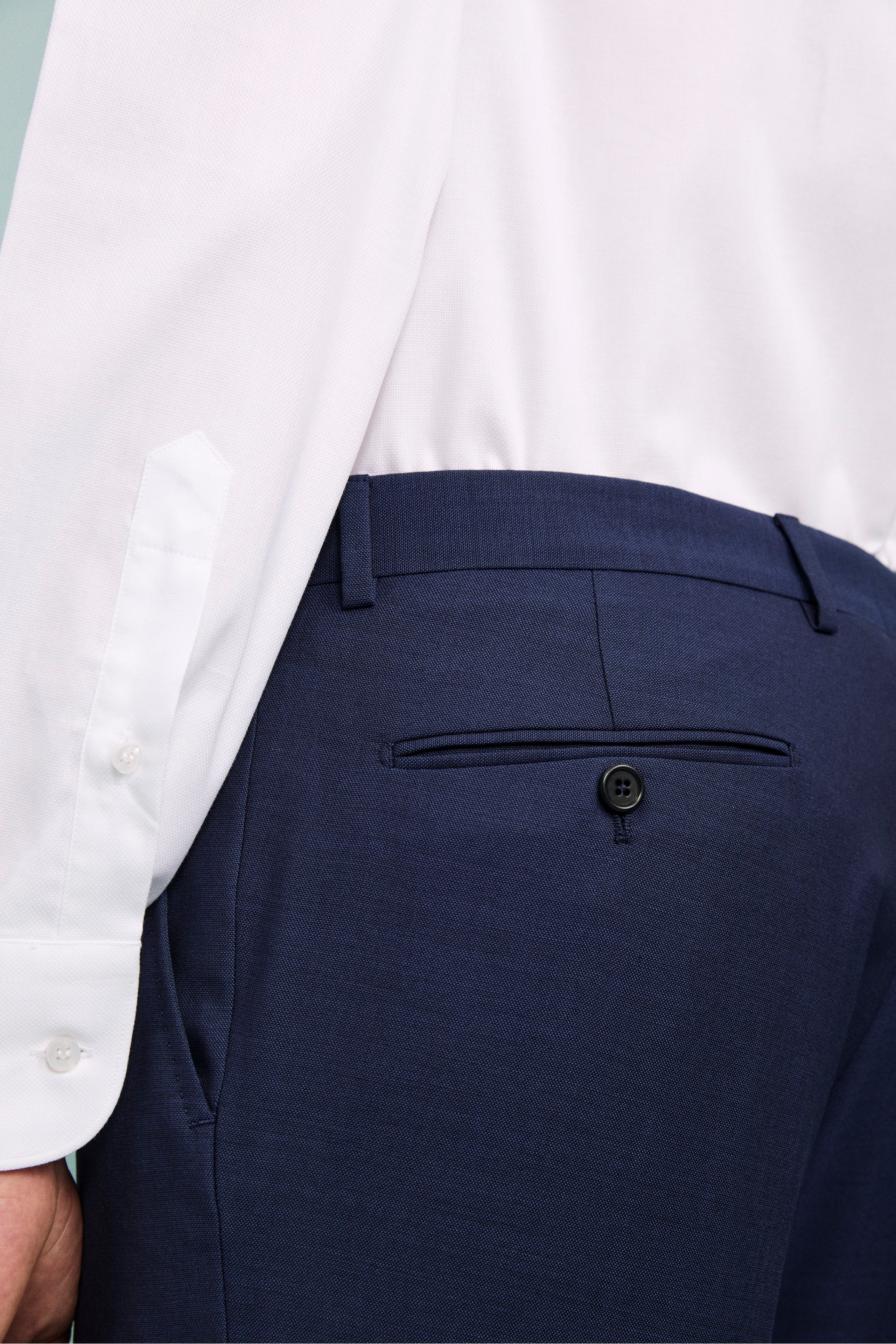 Abito slim bluette - BLU APERTO