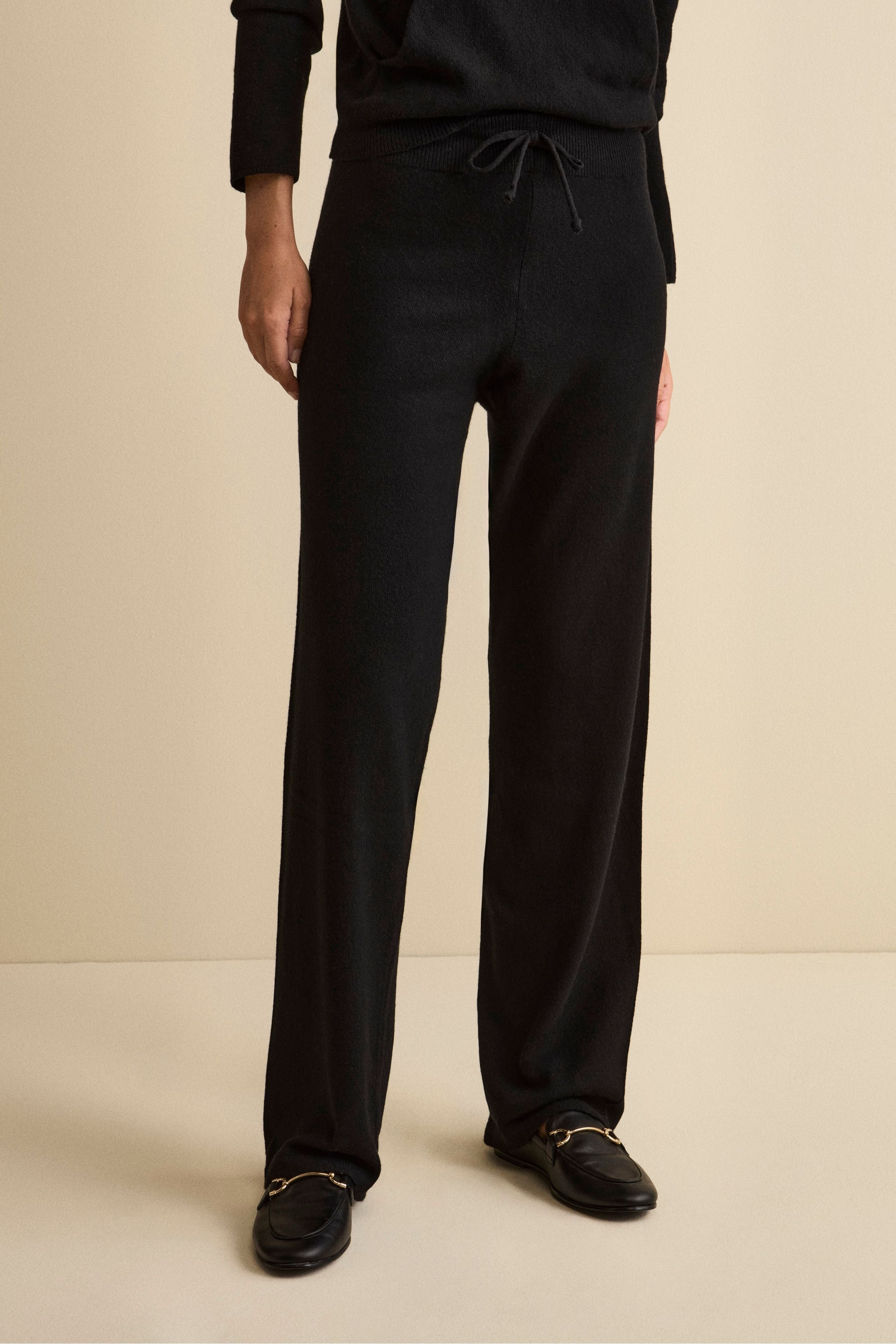 Combinaison Douce en Cachemire - NOIR