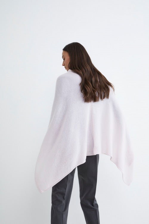 Mantella in cashmere da donna - ROSA