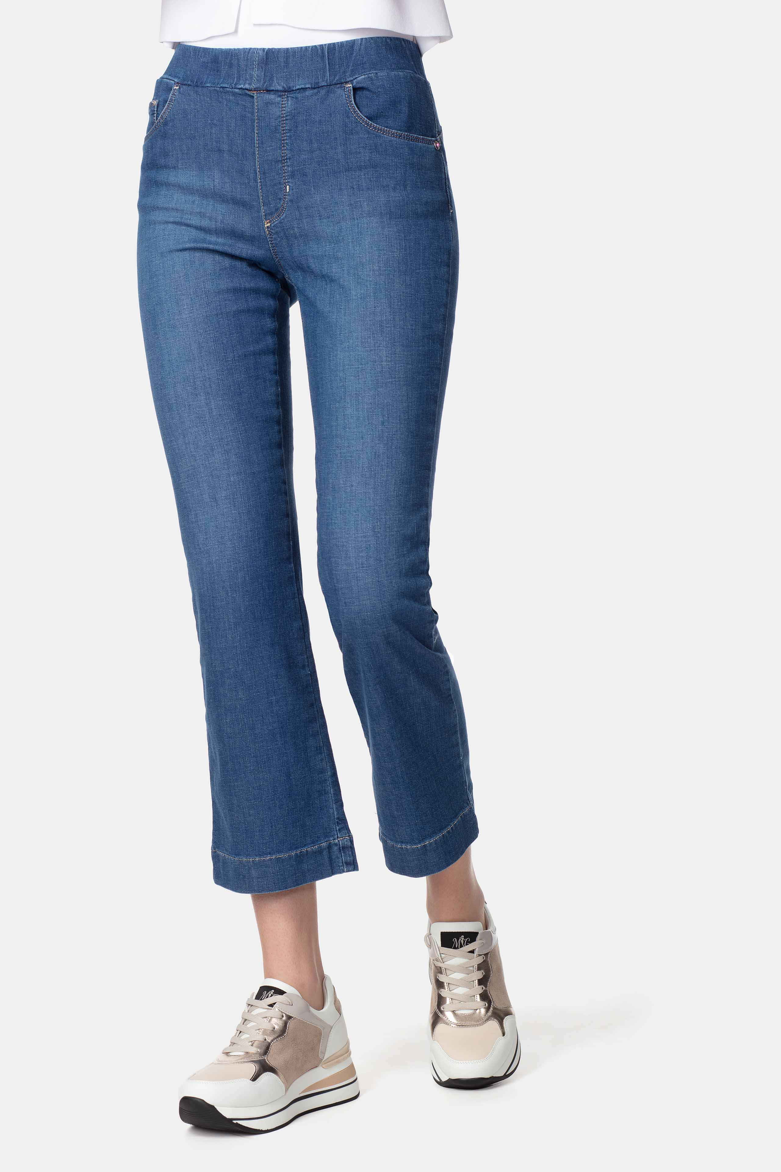 Pantaloni capri in denim - JEANS