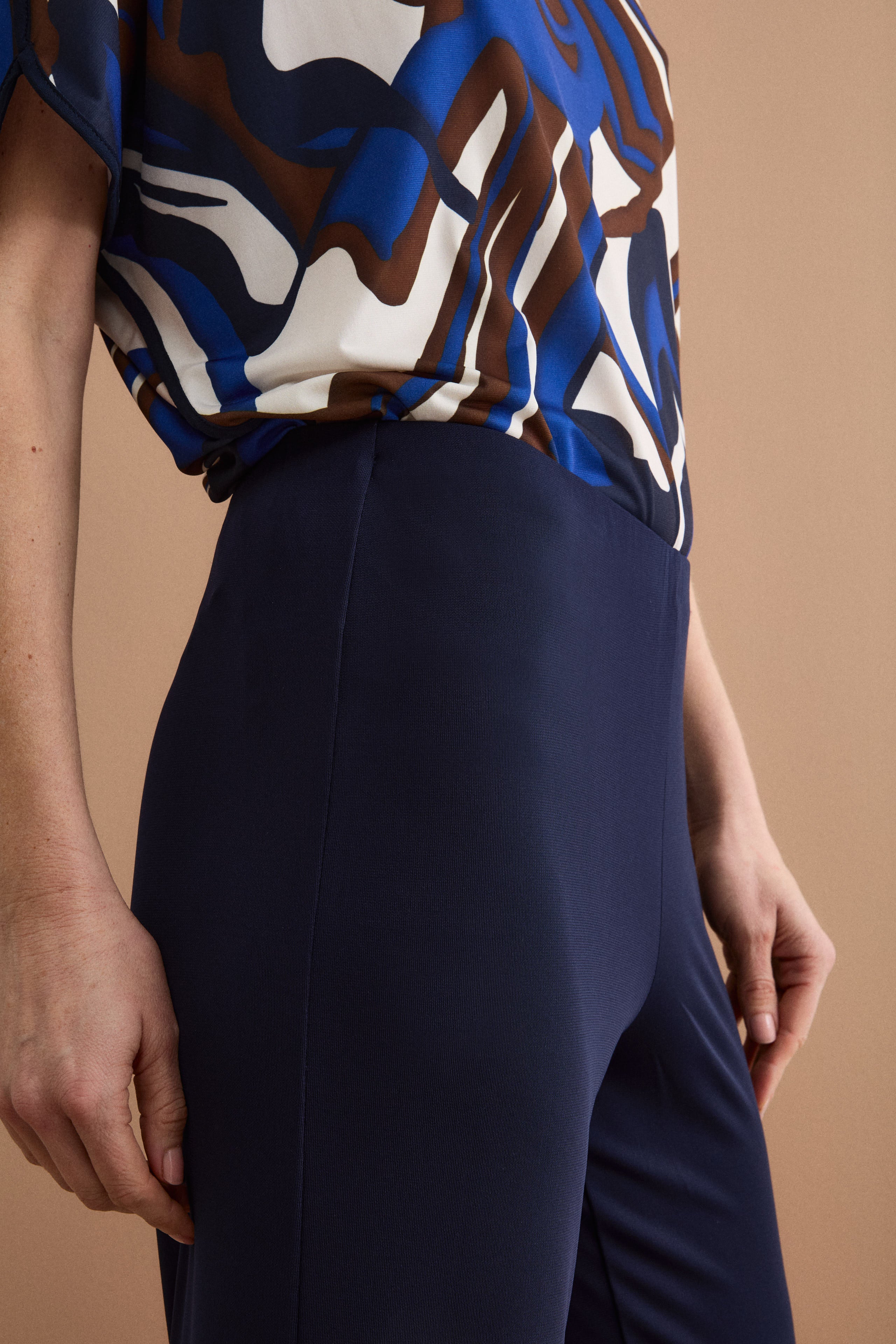 Elegante Jersey-Hose für festliche Anlässe - BLAU