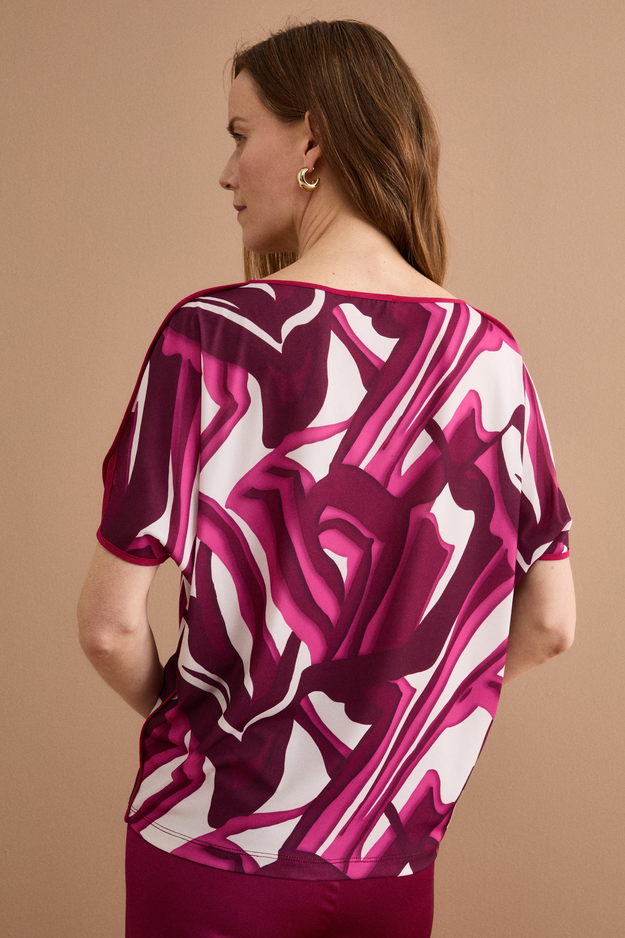 Blusa Fantasia da Cerimonia in Jersey - FANT. FUXIA