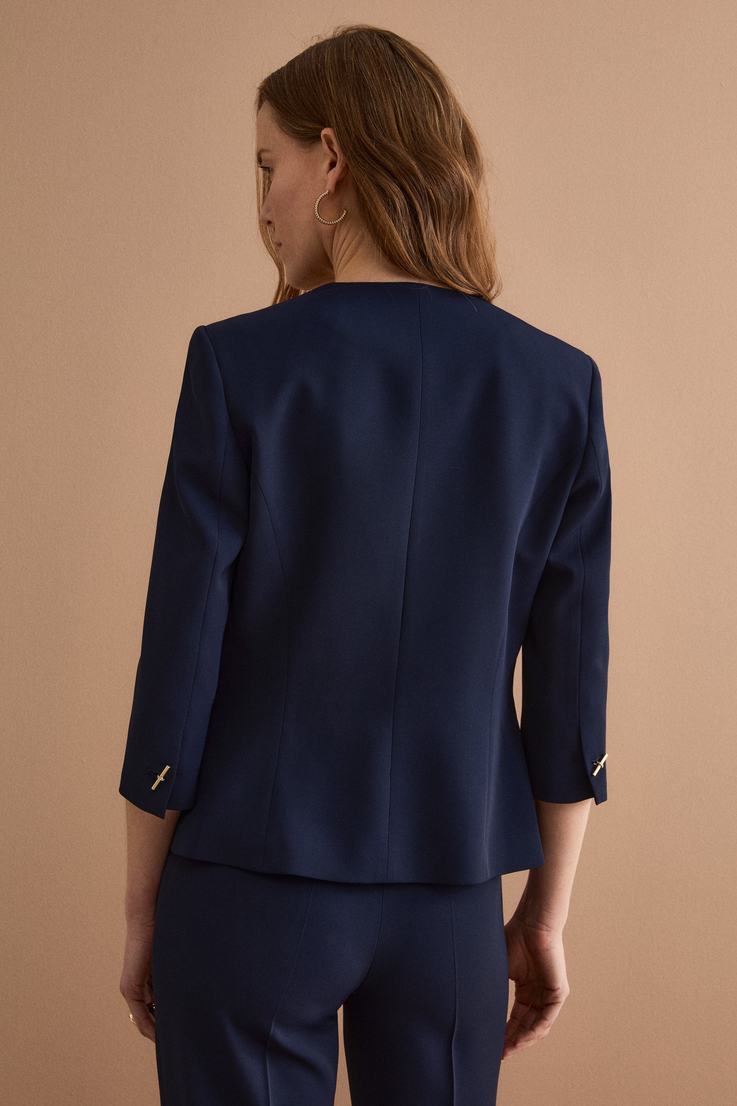Taillierter Cady-Blazer für festliche Anlässe - BLAU