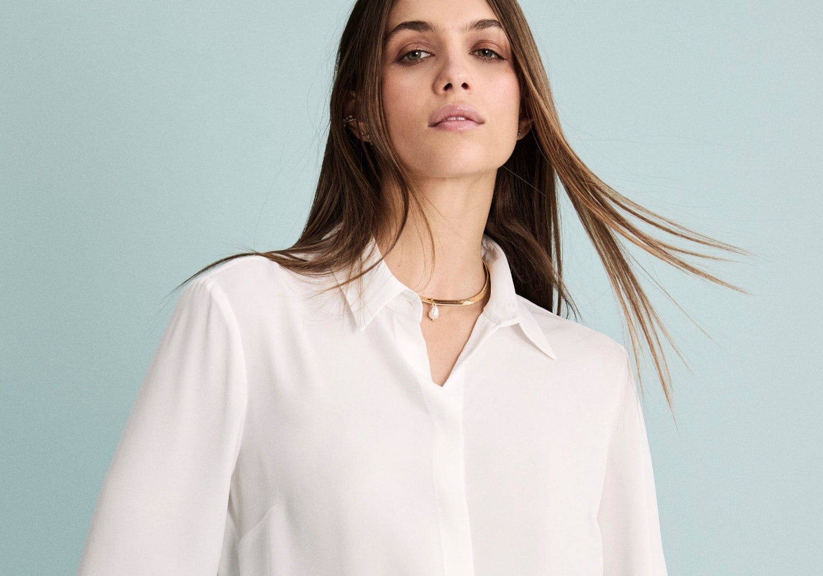 Camicia bianca da donna