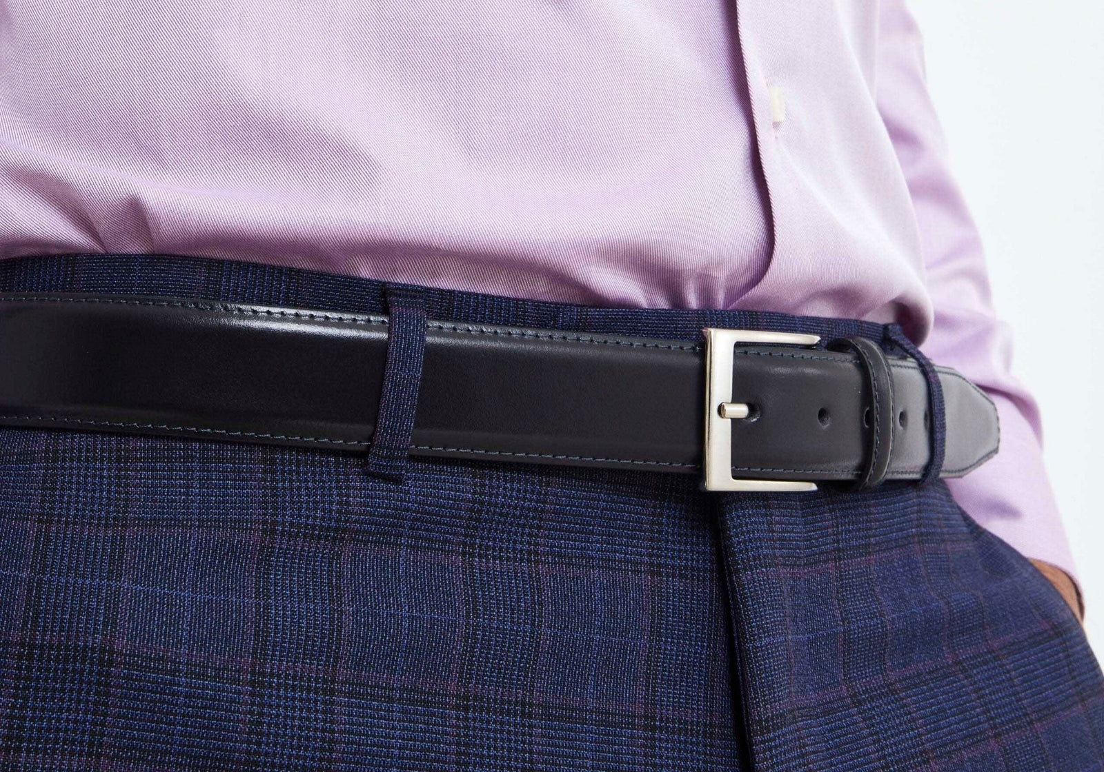 Cintura da uomo in pelle