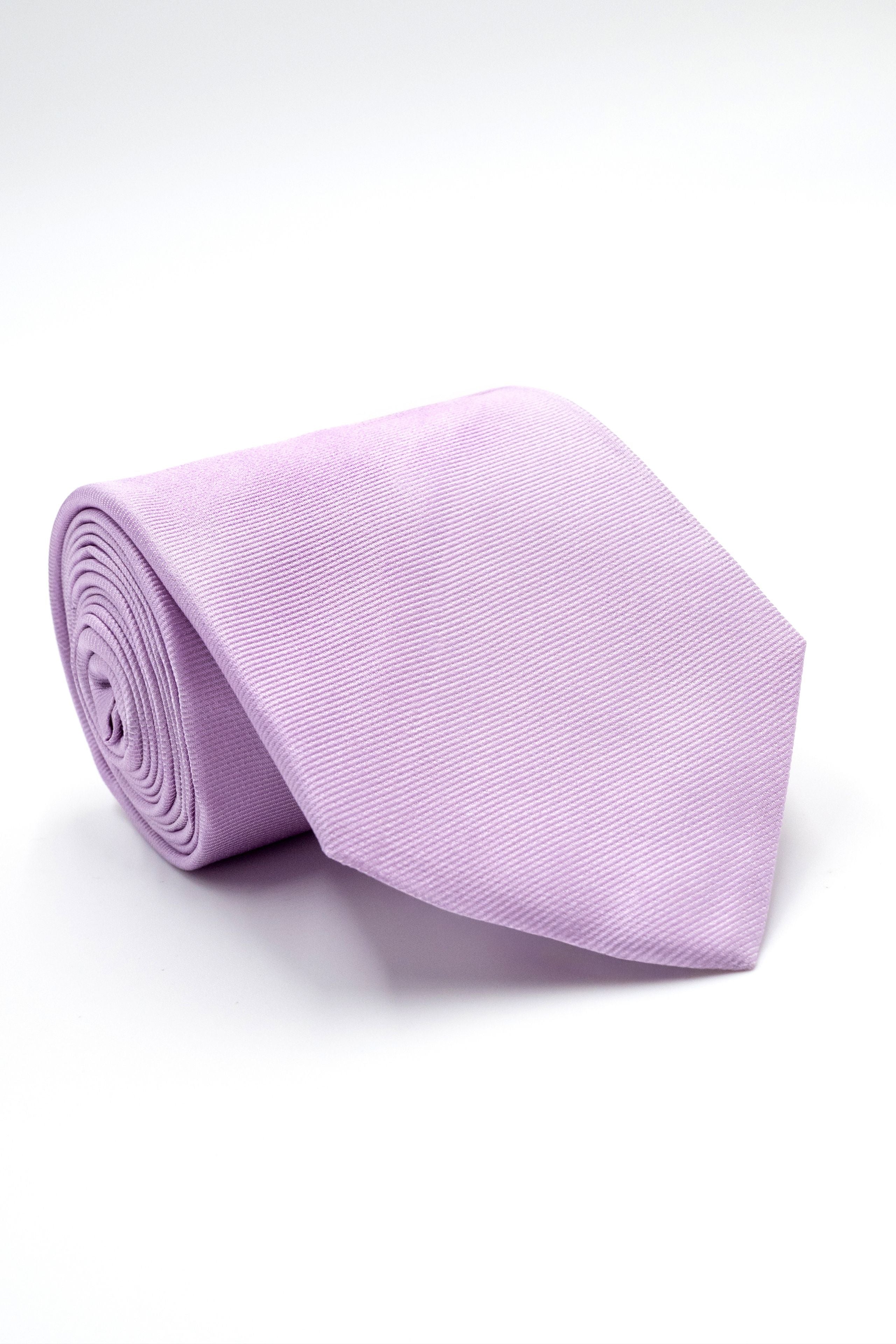 Silk Tie - Wisteria purple