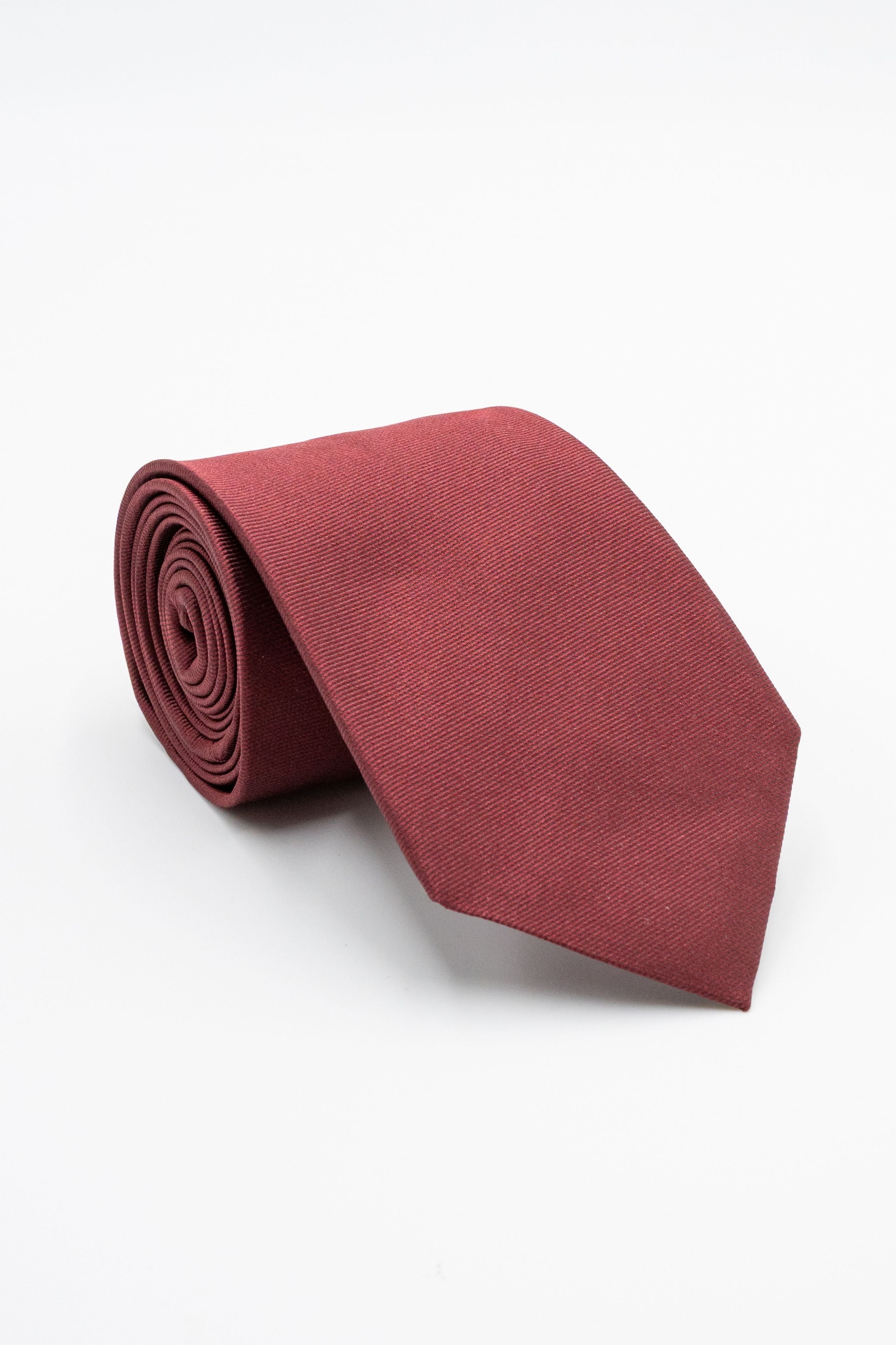 Silk Tie - Burgundy