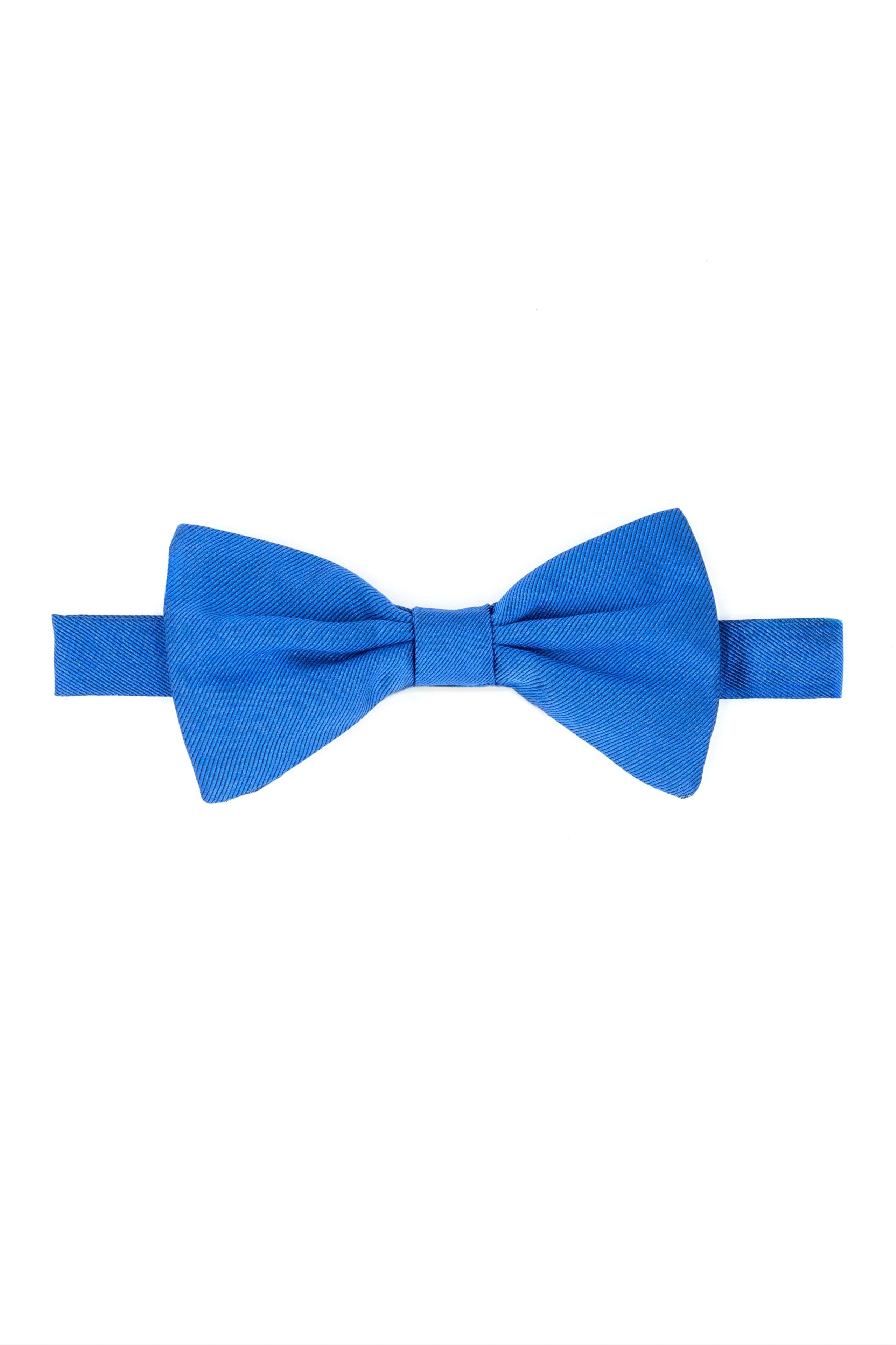 Bow Tie in Pure Silk - Royal blue