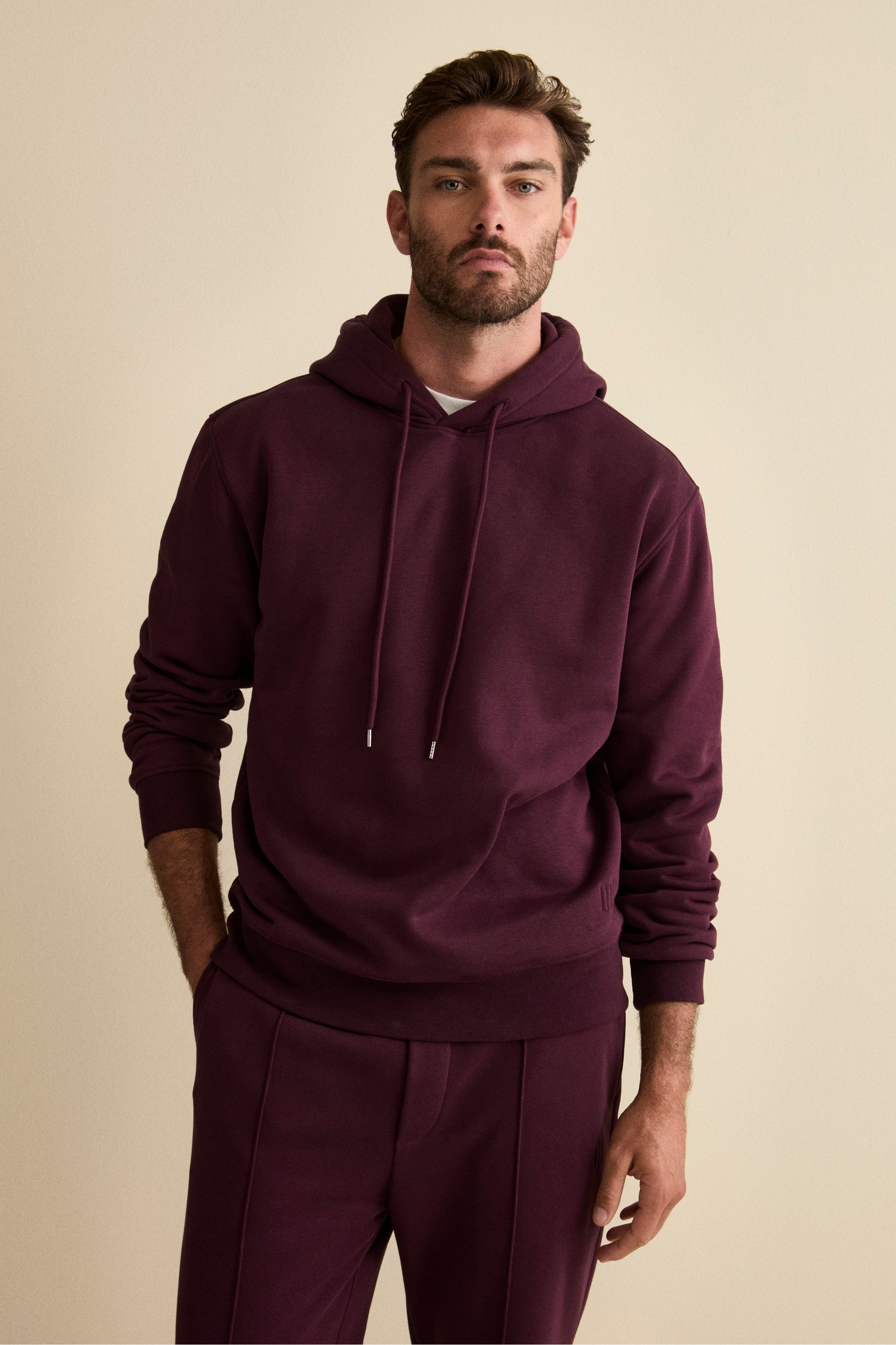 Sport Hoodie - Wine red